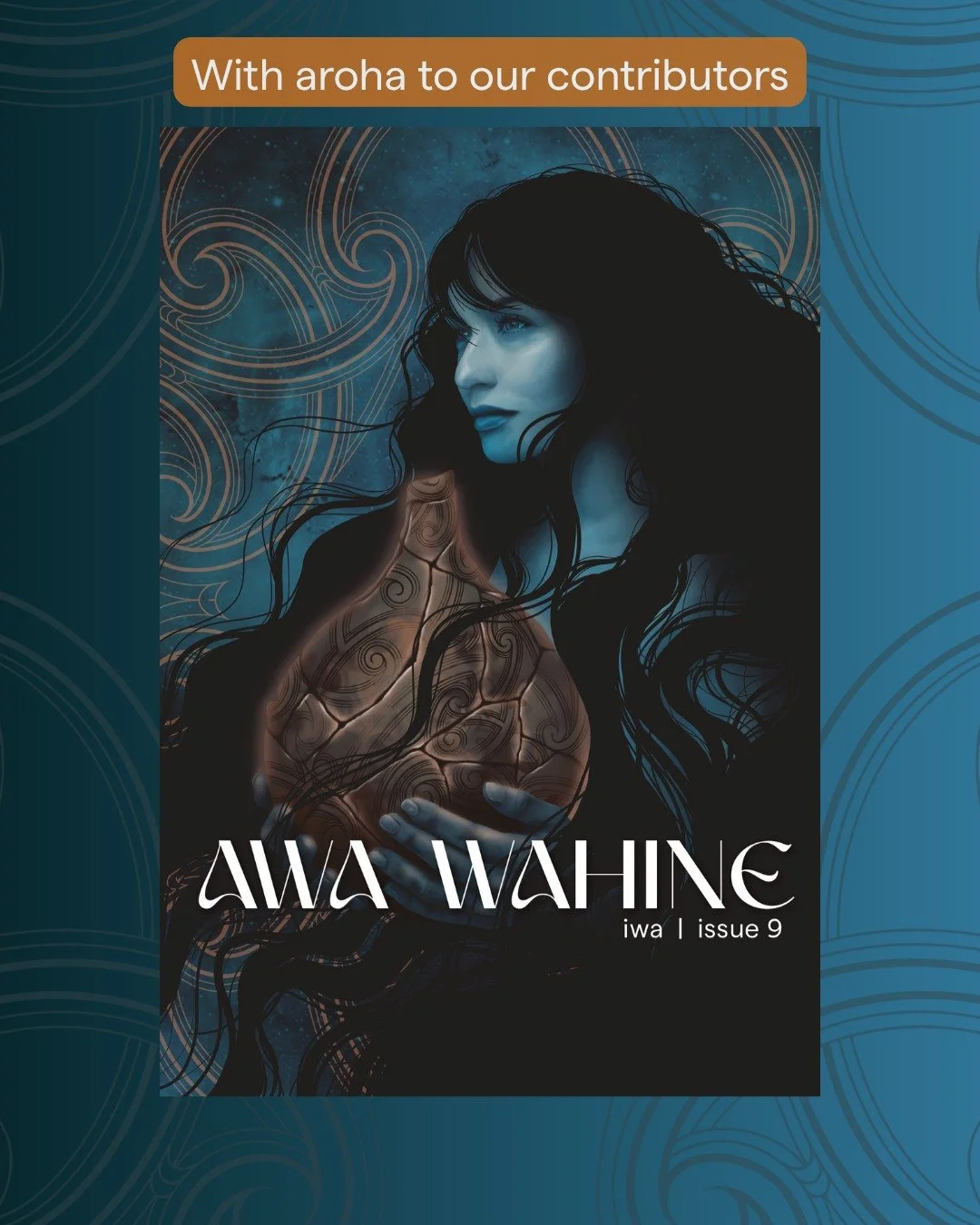 With aroha to everyone who contributed to Iwa.
Thank you for trusting us with your writing, artwork, stories, whakaaro and creativity.
Issue 9 &mdash; June 2.

@christinerena.artist  @atariasharman  @whitneyebonyyy @kaputistudio  @eartha_davis_  @bek