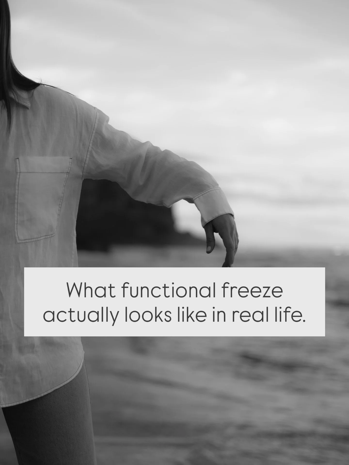 Most of the women I support are high functioning. From the outside, you mightn&rsquo;t have any idea what she&rsquo;s holding, what she&rsquo;s feeling, what she&rsquo;s getting through on a daily basis.⁣
⁣
For a very long time, the same was true for