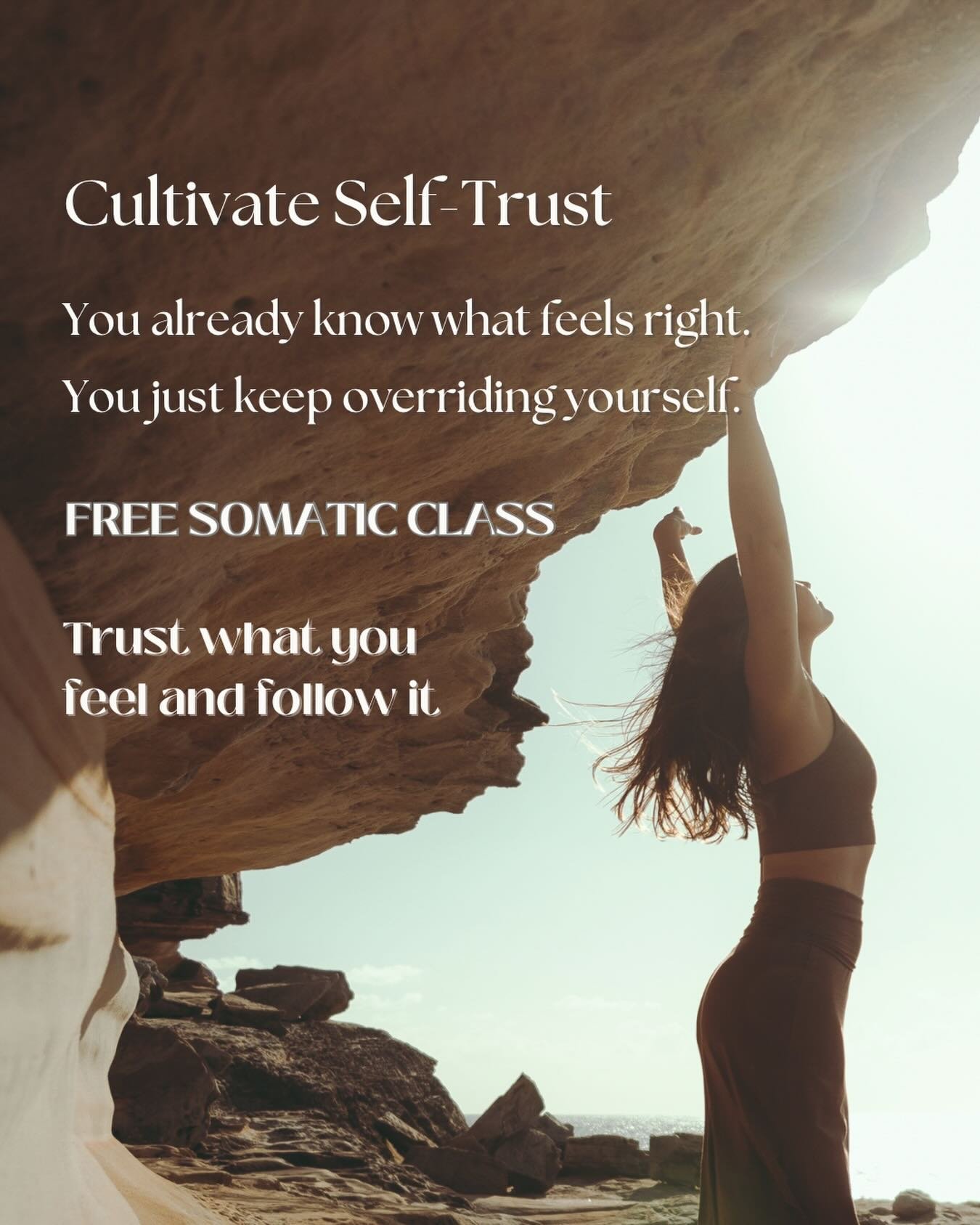𝗙𝗼𝗿 𝗮 𝗹𝗼𝗻𝗴 𝘁𝗶𝗺𝗲, 𝗜 𝗱𝗶𝗱𝗻&rsquo;𝘁 𝘁𝗿𝘂𝘀𝘁 𝗺𝘆𝘀𝗲𝗹𝗳.⁣
⁣
Even when my body spoke with clarity, I&rsquo;d override it. I thought I needed more time, more opinions, more certainty.⁣
⁣
I&rsquo;d ask myself:⁣
&ldquo;𝘐𝘴 𝘪𝘵 𝘪𝘯𝘵?