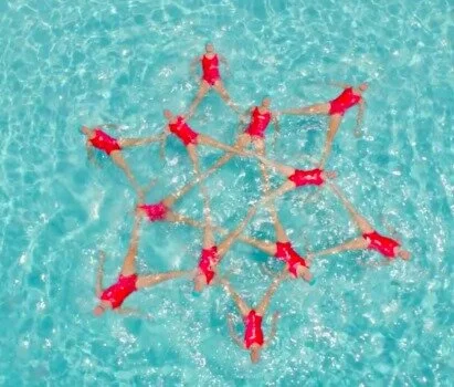 Gratitude Practice 2020 Day 27: Synchronized Swimming 