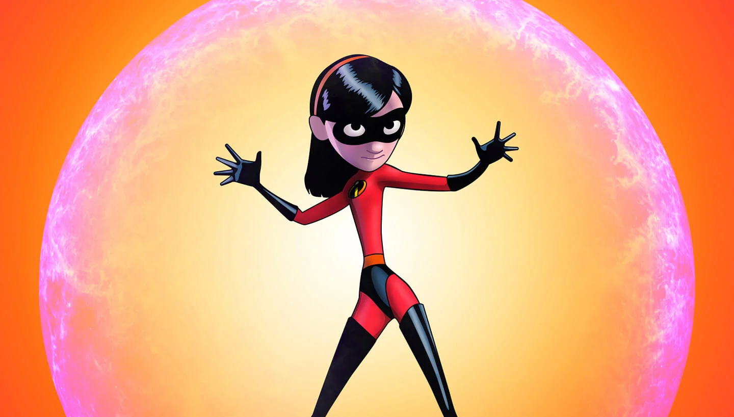 Gratitude Practice 2020 Day 52: Violet from the Incredibles