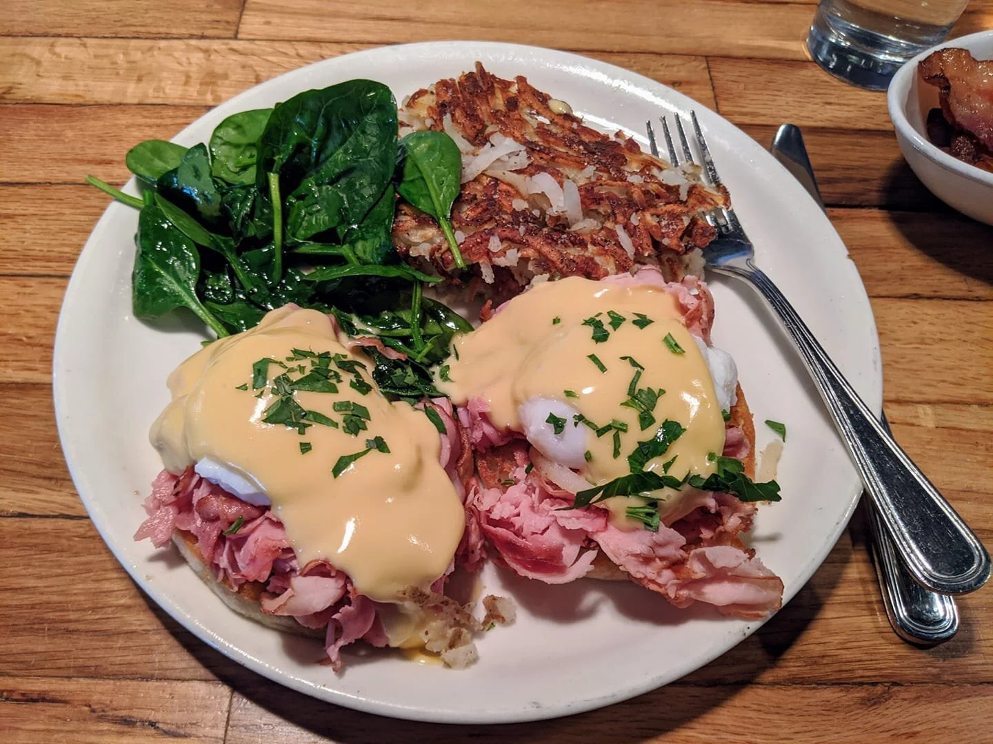 Gratitude Practice 2020 Day 56: Eggs Benedict for President!