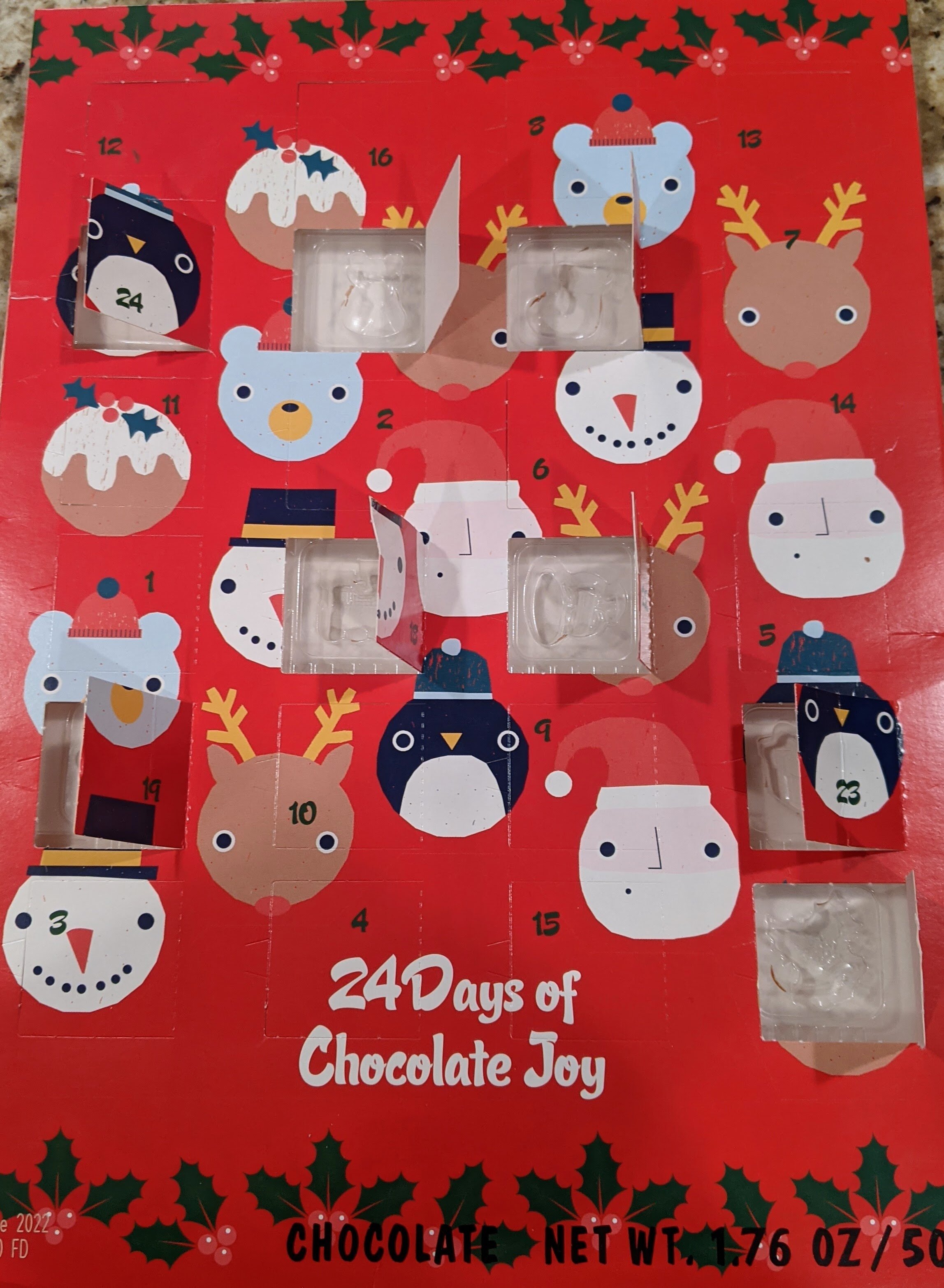 Gratitude Practice 2020 Day 306: 24 Days of Chocolate Joy