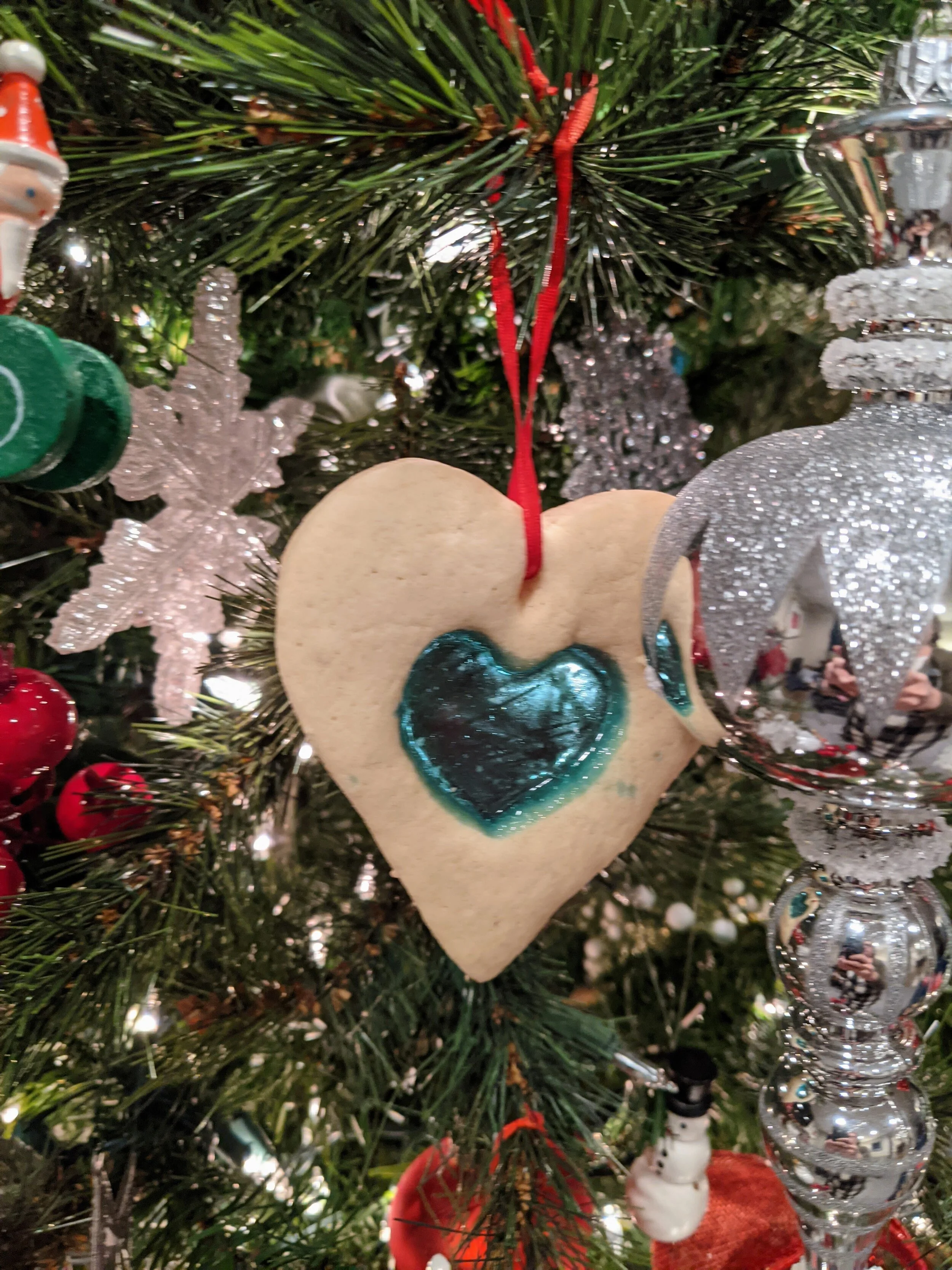 Gratitude Practice 2020 Day 304: Stain Glass Cookie Ornament