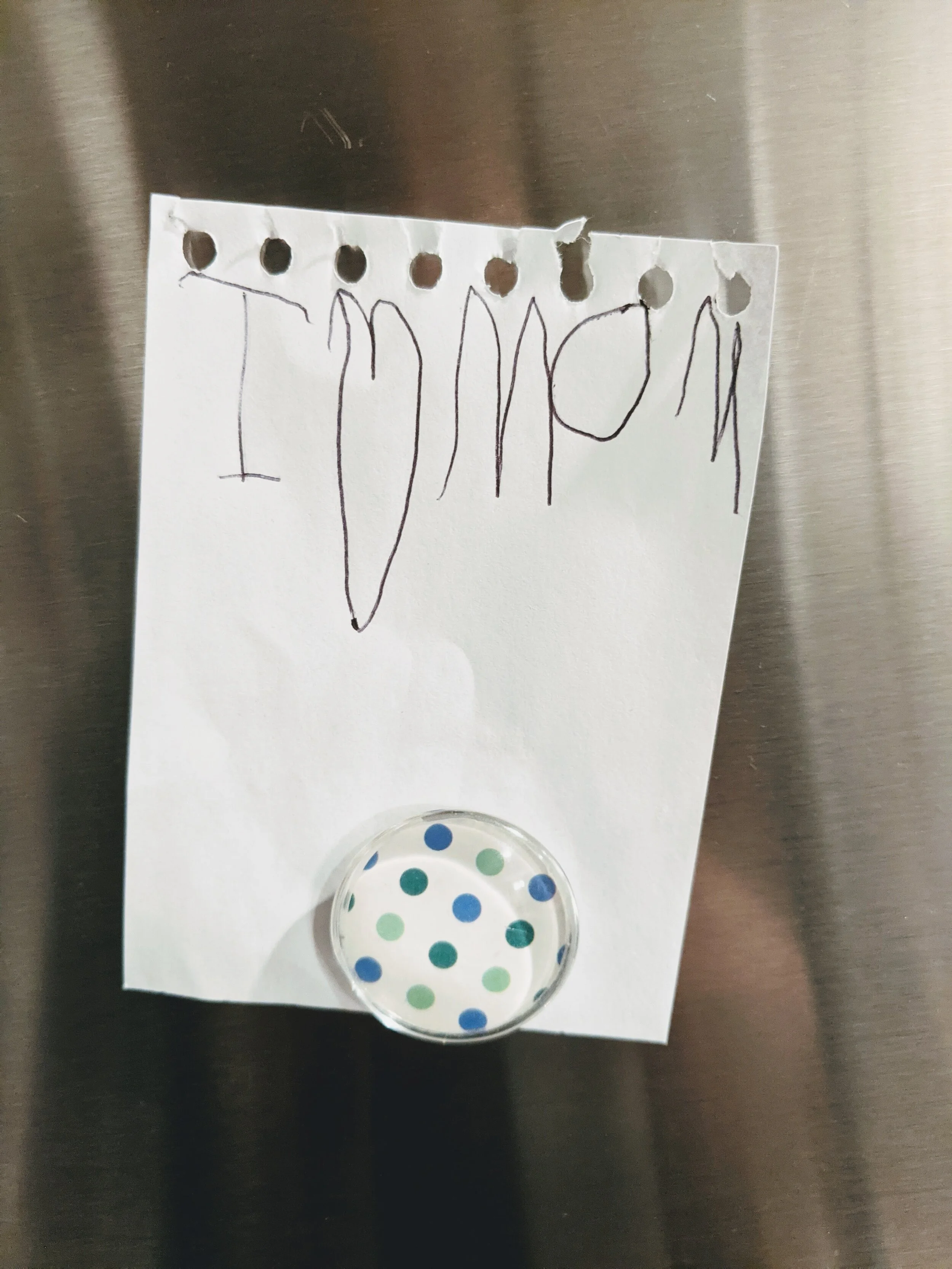 Gratitude Practice 2020 Day 295: Love Notes on Refrigerator Doors