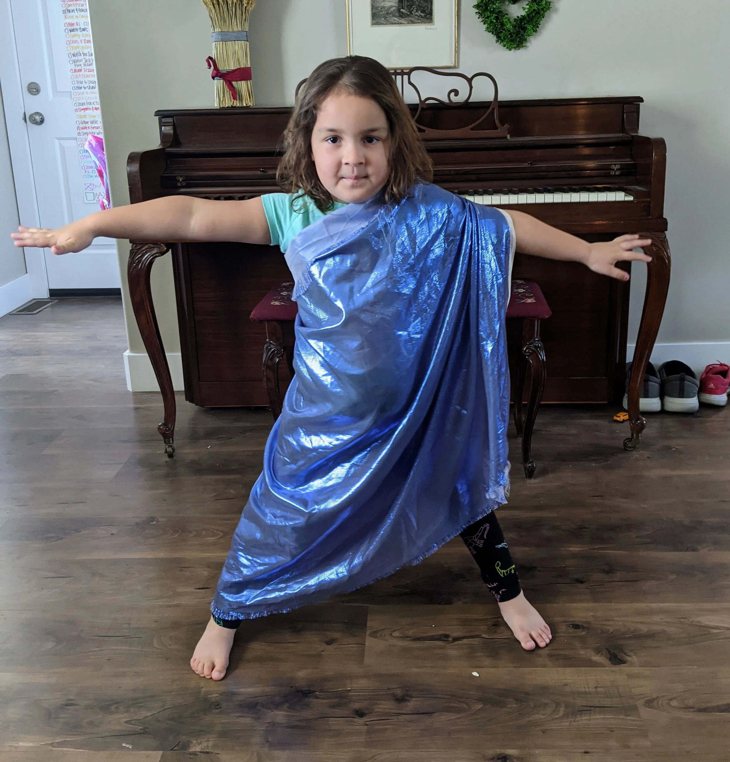 Gratitude Practice 2020 Day 249: High Fashion From Fabric Scraps