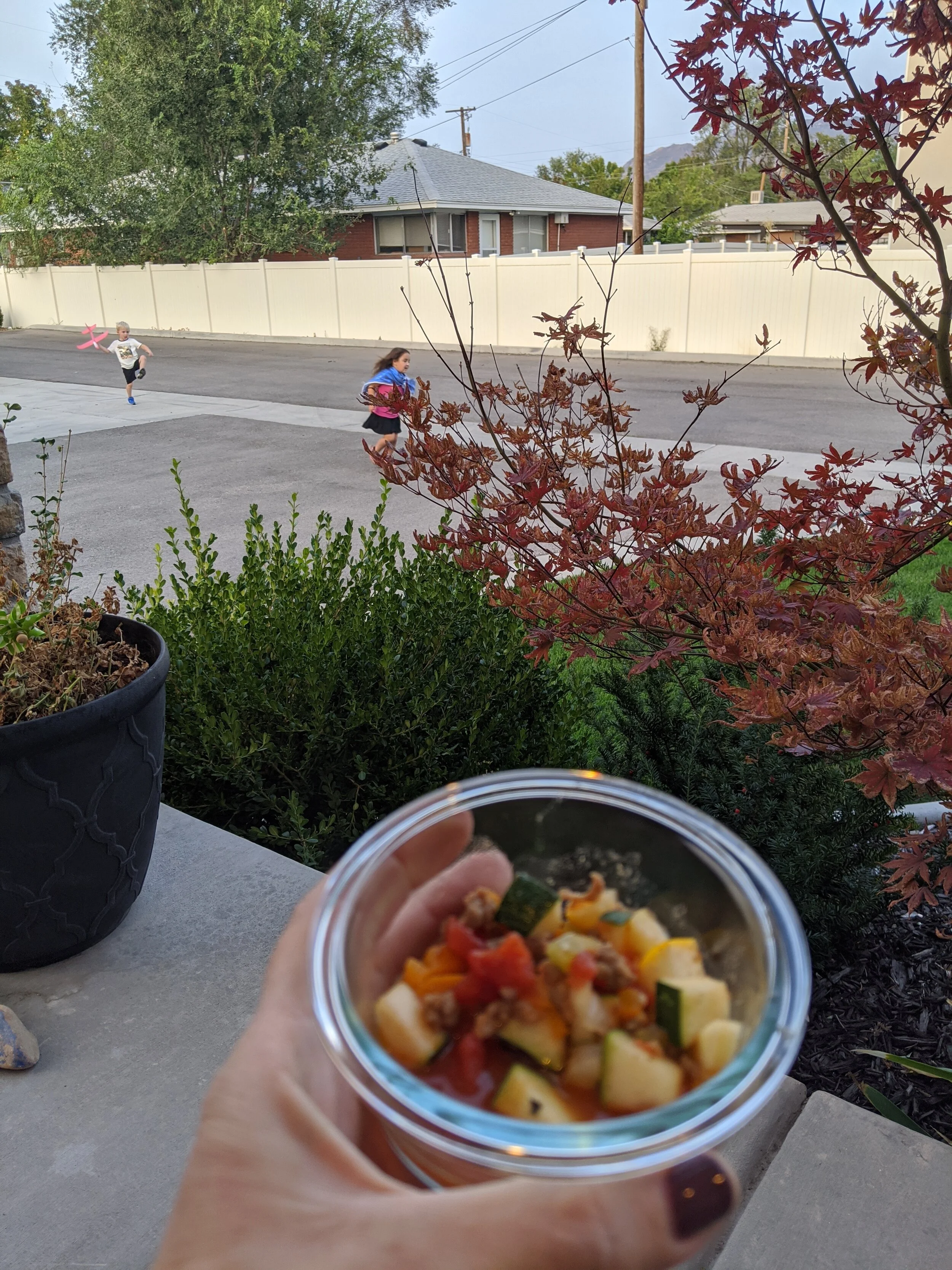 Gratitude Practice 2020 Day 252: A Tiny Front Porch Respite