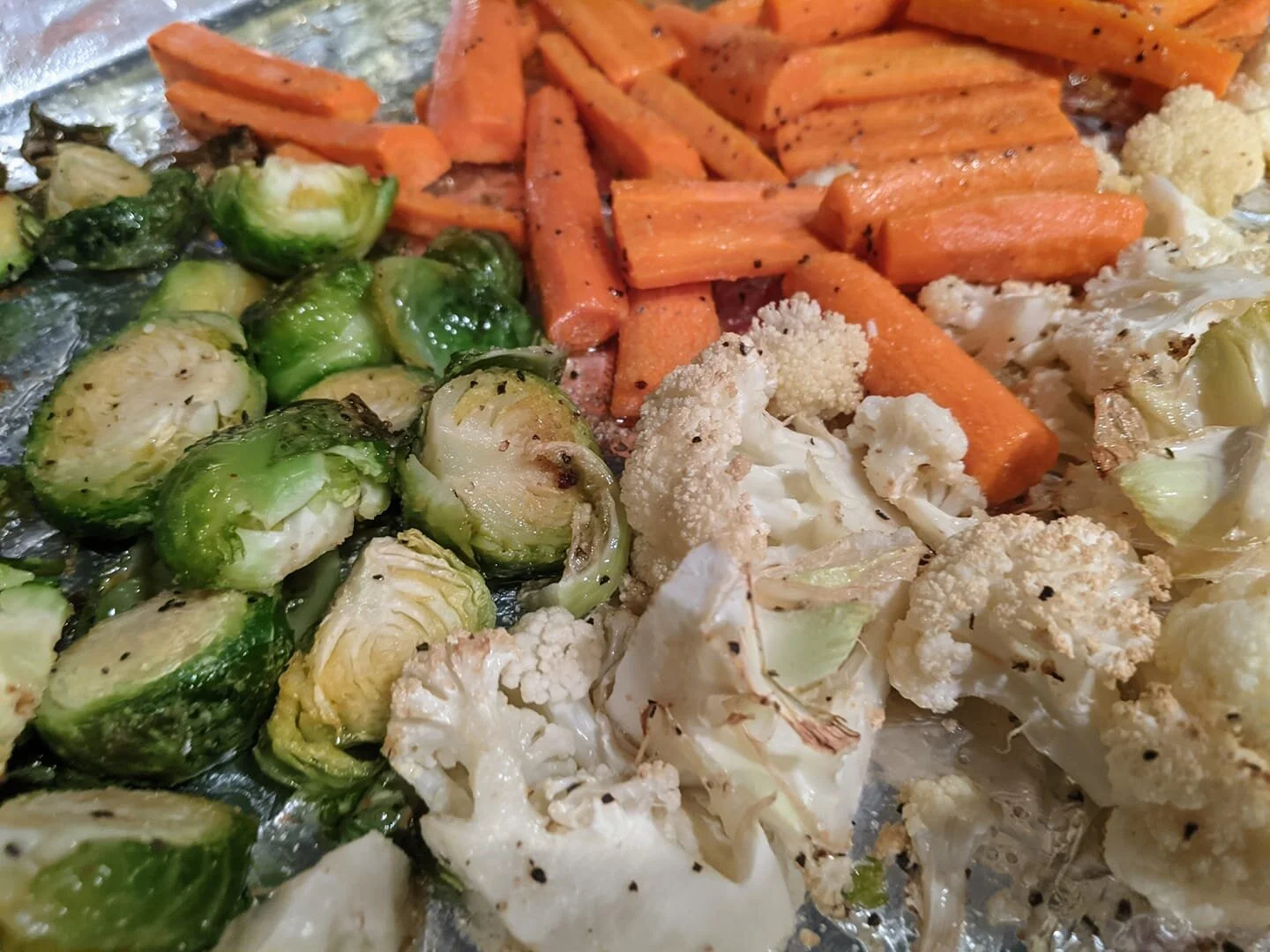 Gratitude Practice 2021 Day 329: Roasted Veggies...for the win