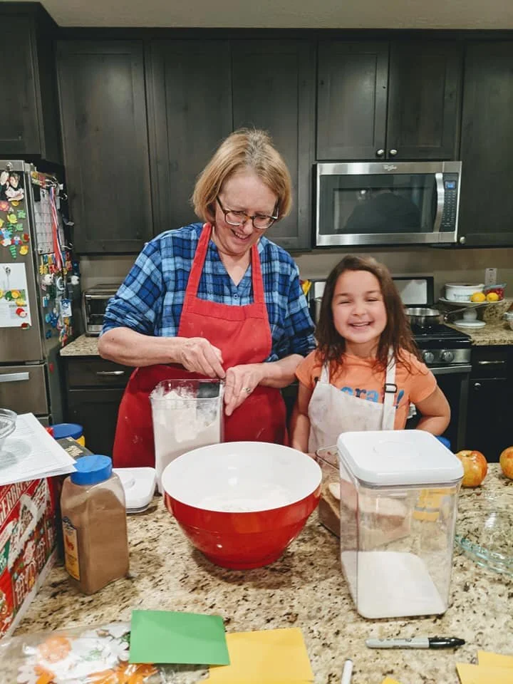 Gratitude Practice 2020 Day 293: Private Pie Party With World's Best Grandma