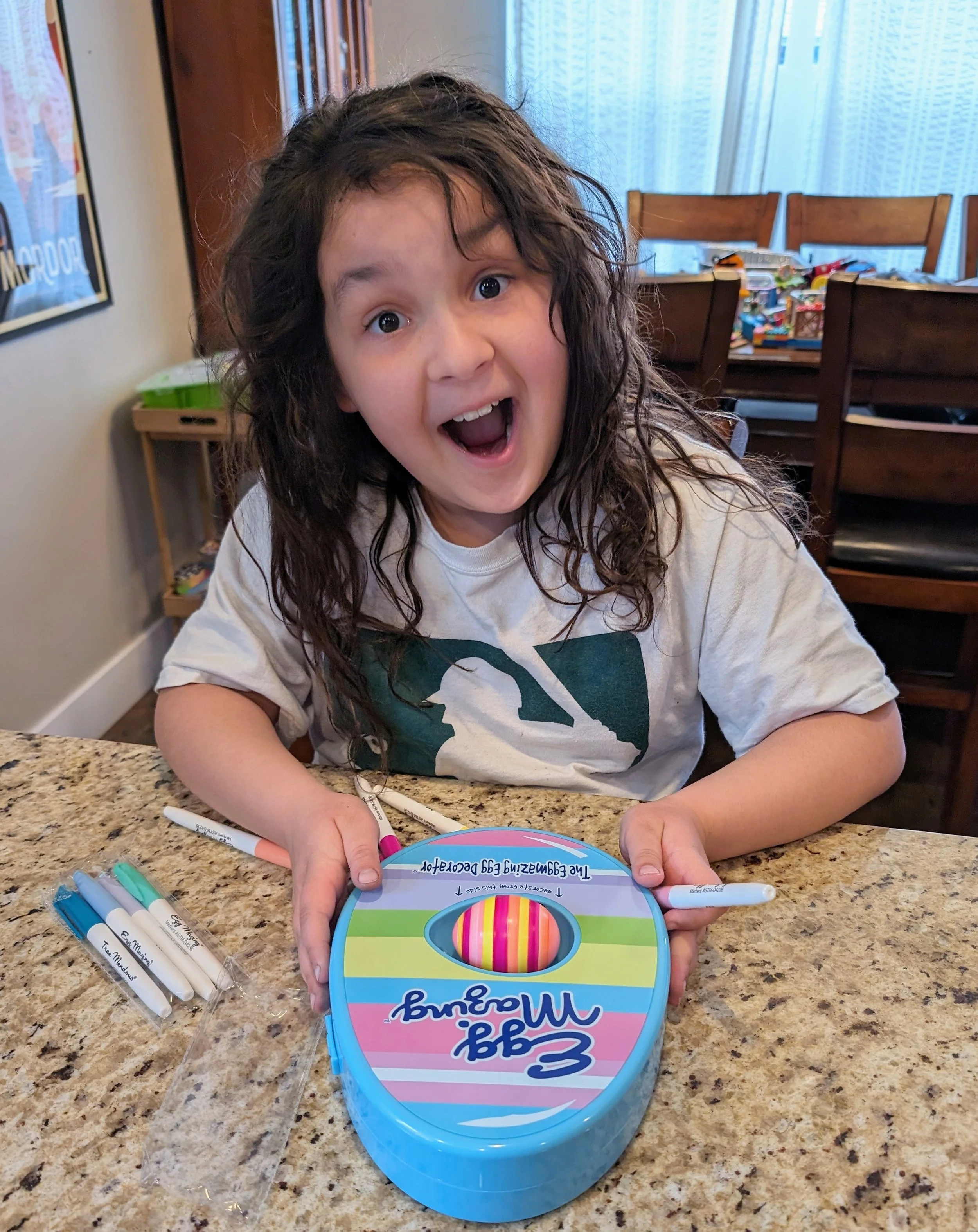 Gratitude Practice 2024 March 30: Technological Advances in Egg Decorating 