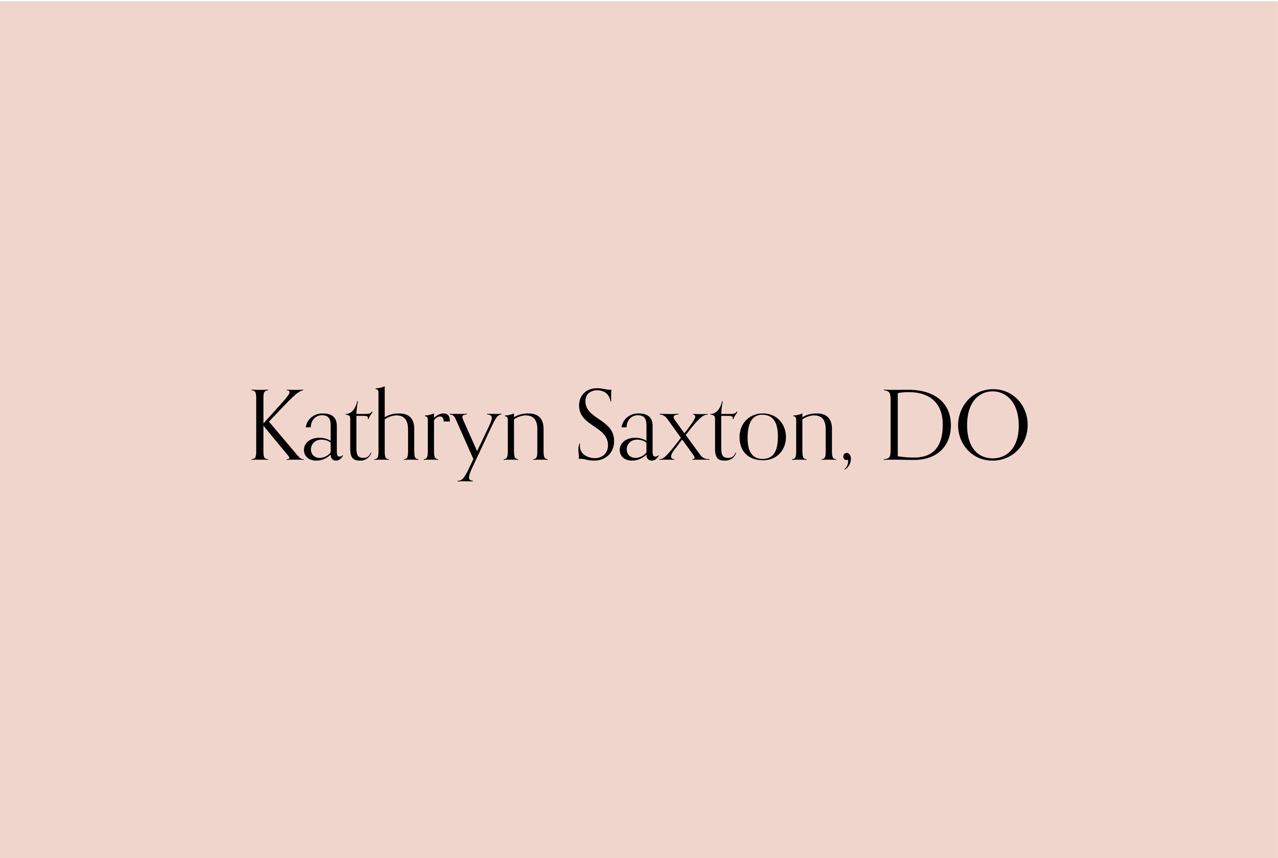Dr. Saxton