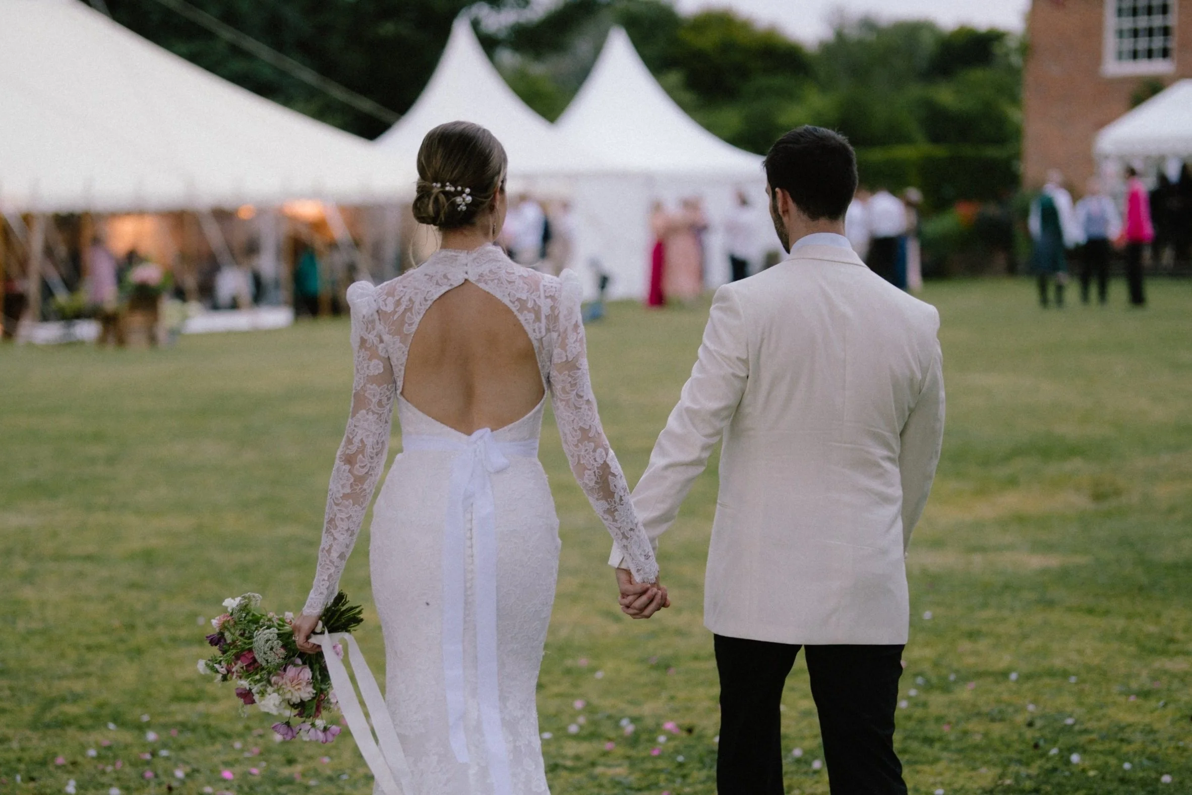 A wedding at home in Wiltshire