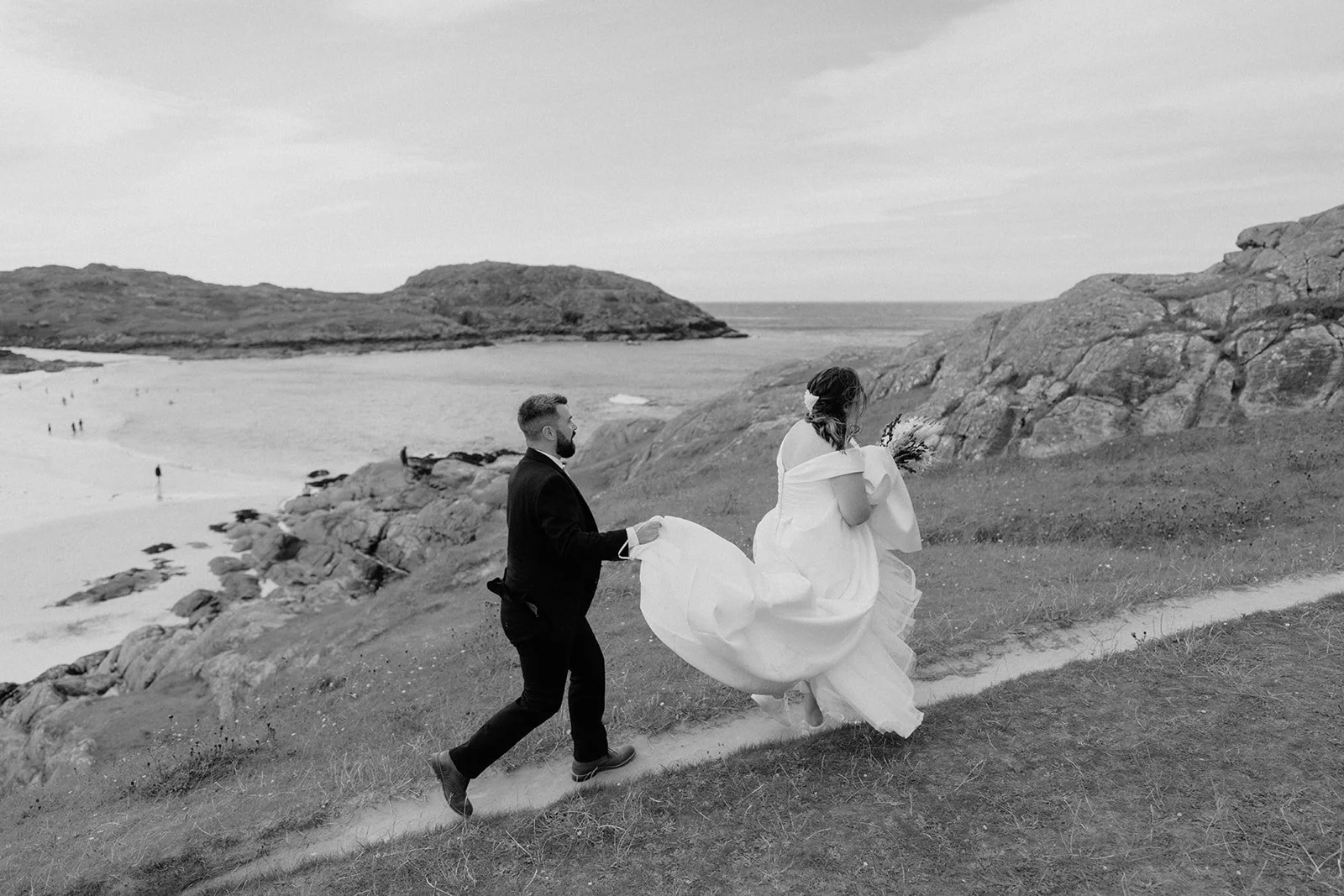 Achmelvich Beach Wedding Scottish Highlands 29.jpg