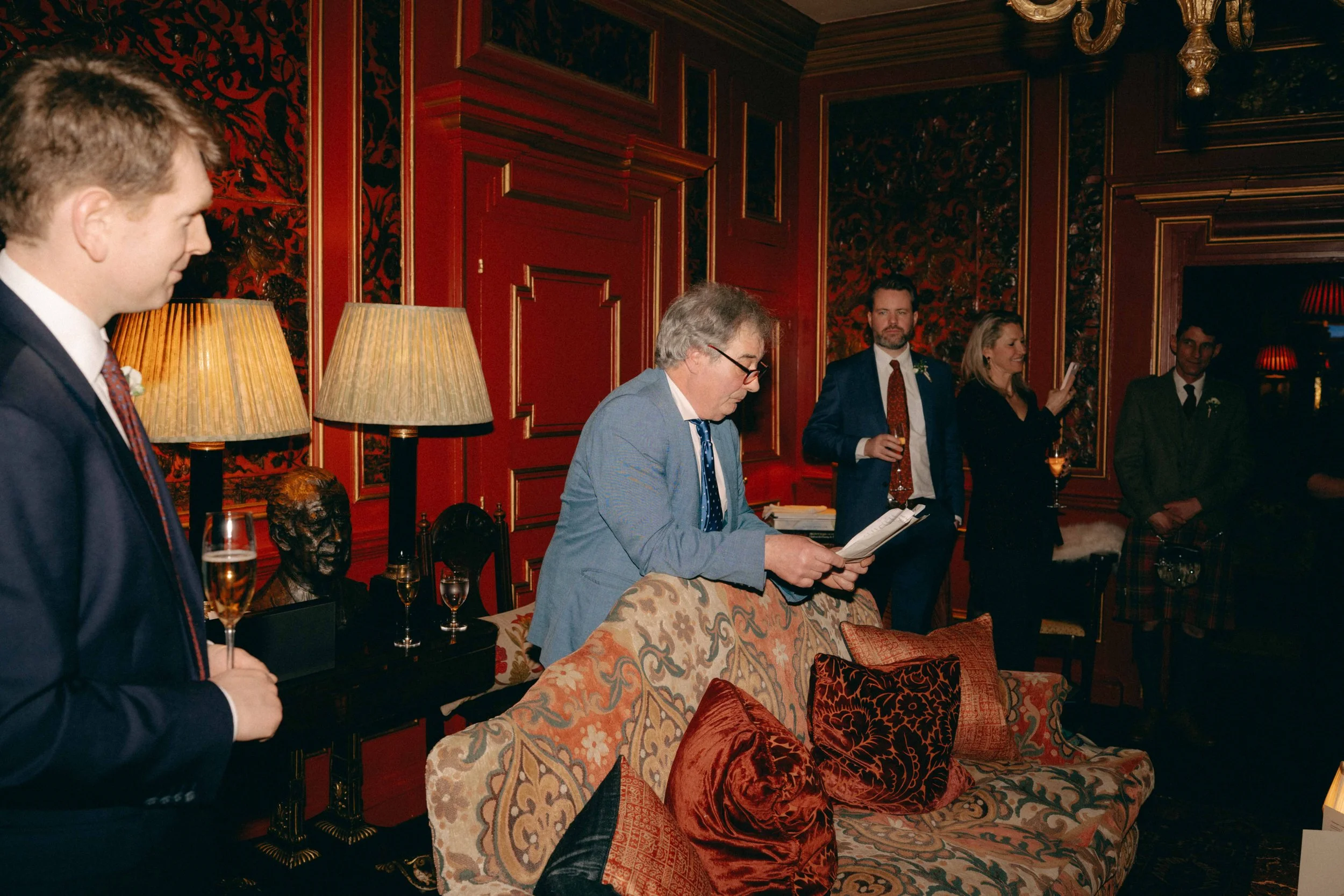 Prestonfield House Intimate Wedding Photography on Digital & Film 19.jpg