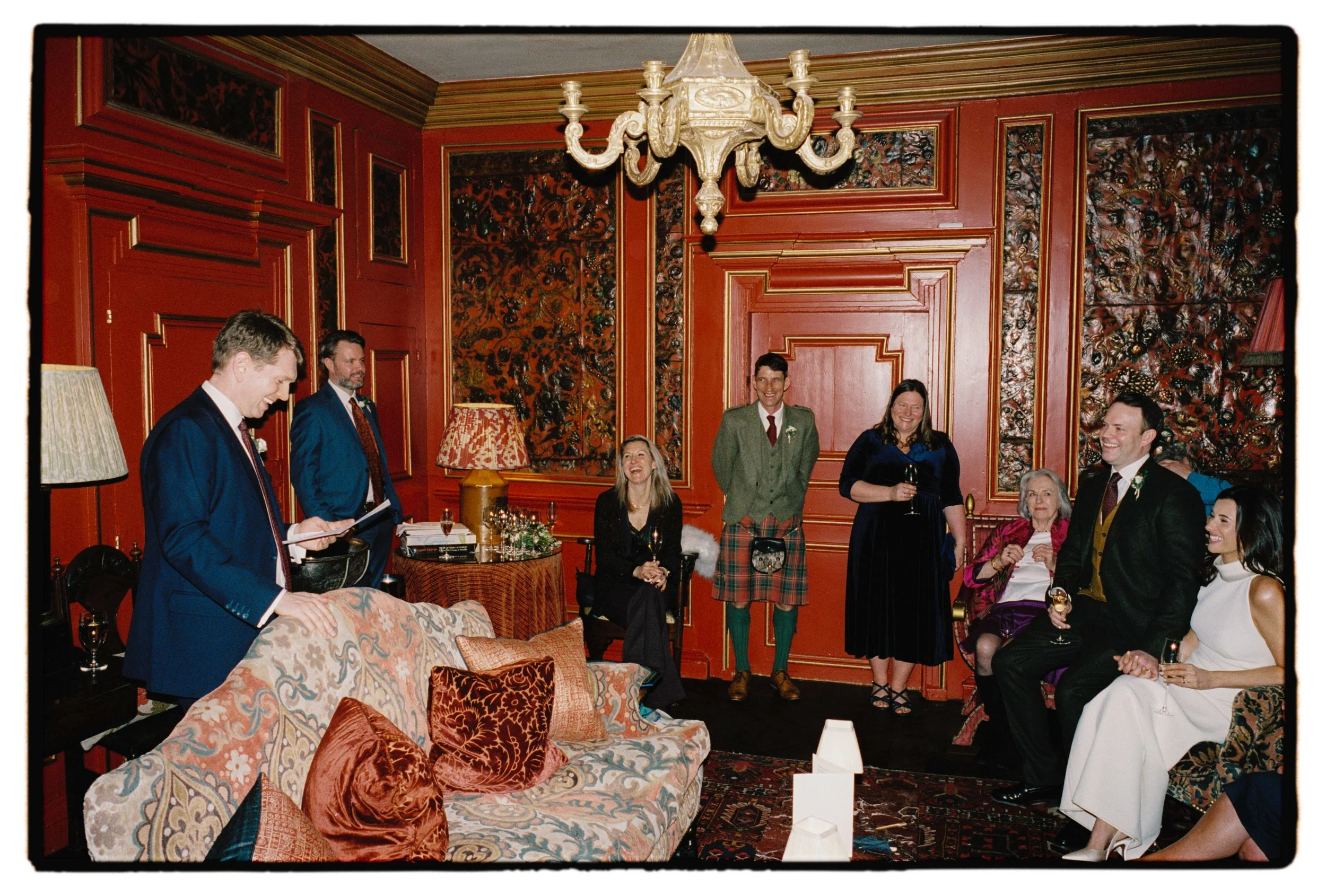 Prestonfield House Intimate Wedding Photography on Digital & Film 24.jpg