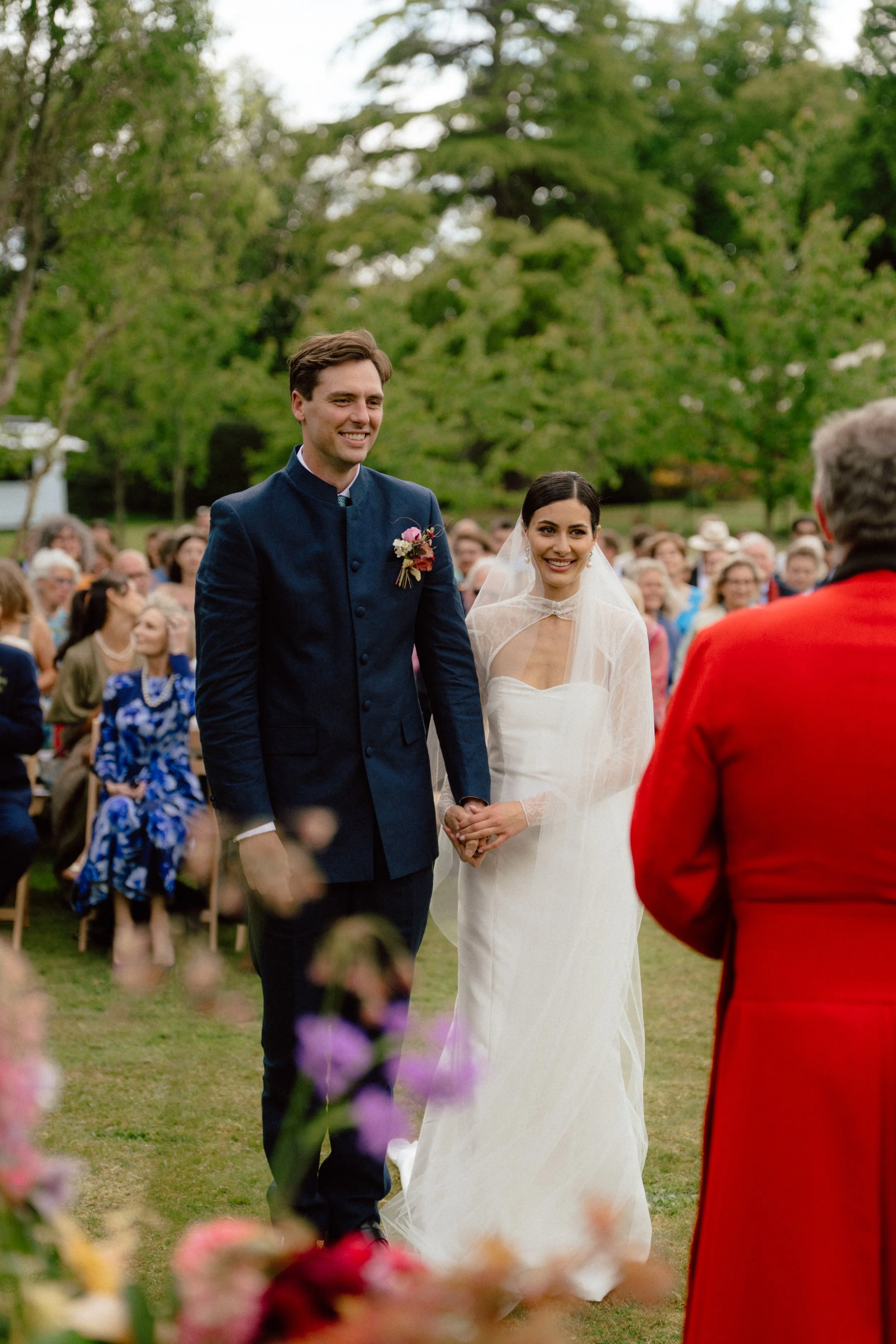 Preston Hall Estate Garden Wedding Ceremony 13.jpg