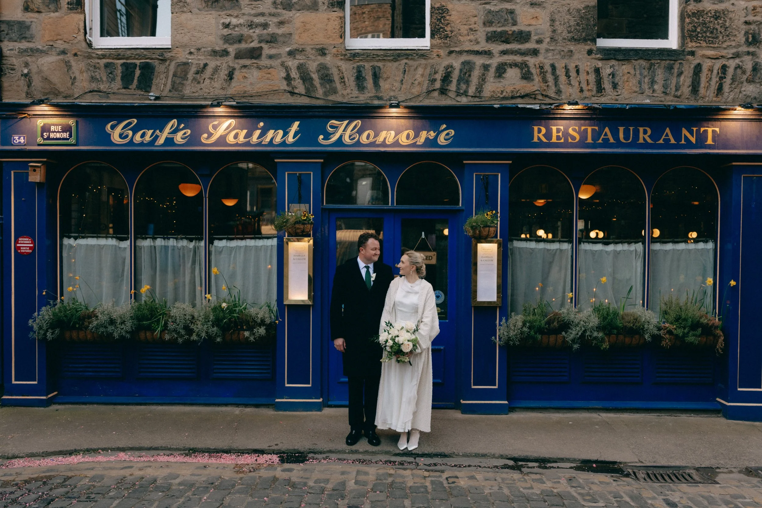Cafe St Honore Wedding Reception Edinburgh 8.jpg