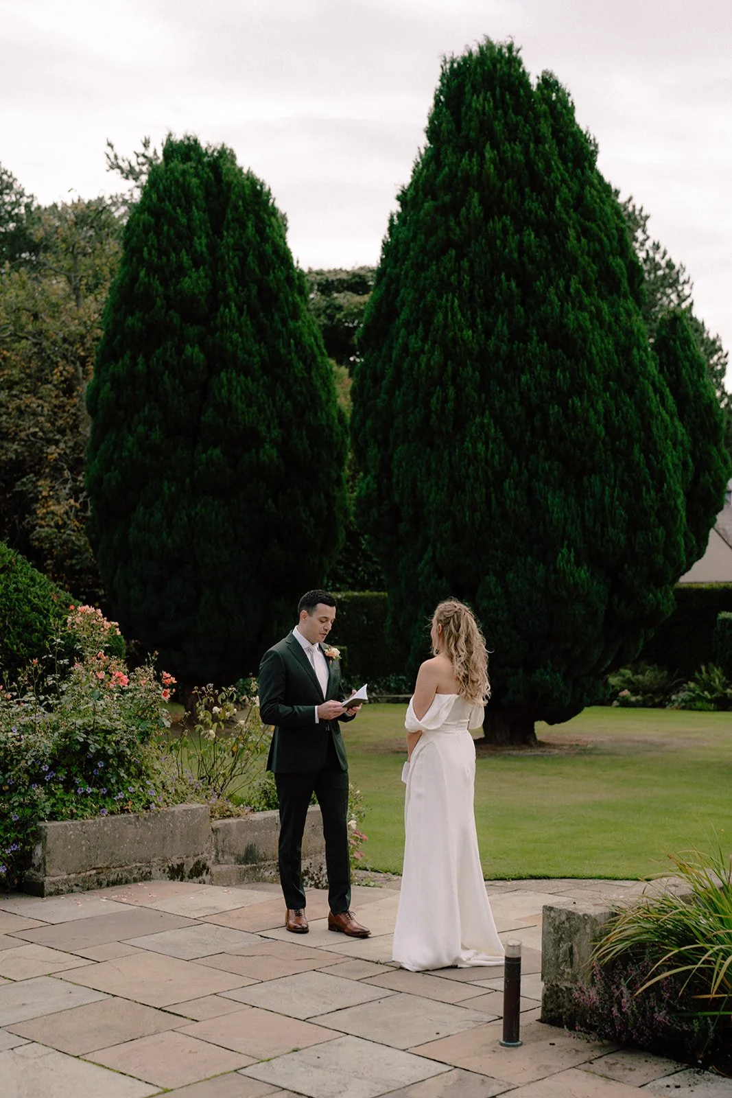 Gilmerton House Wedding First Look 8.jpg