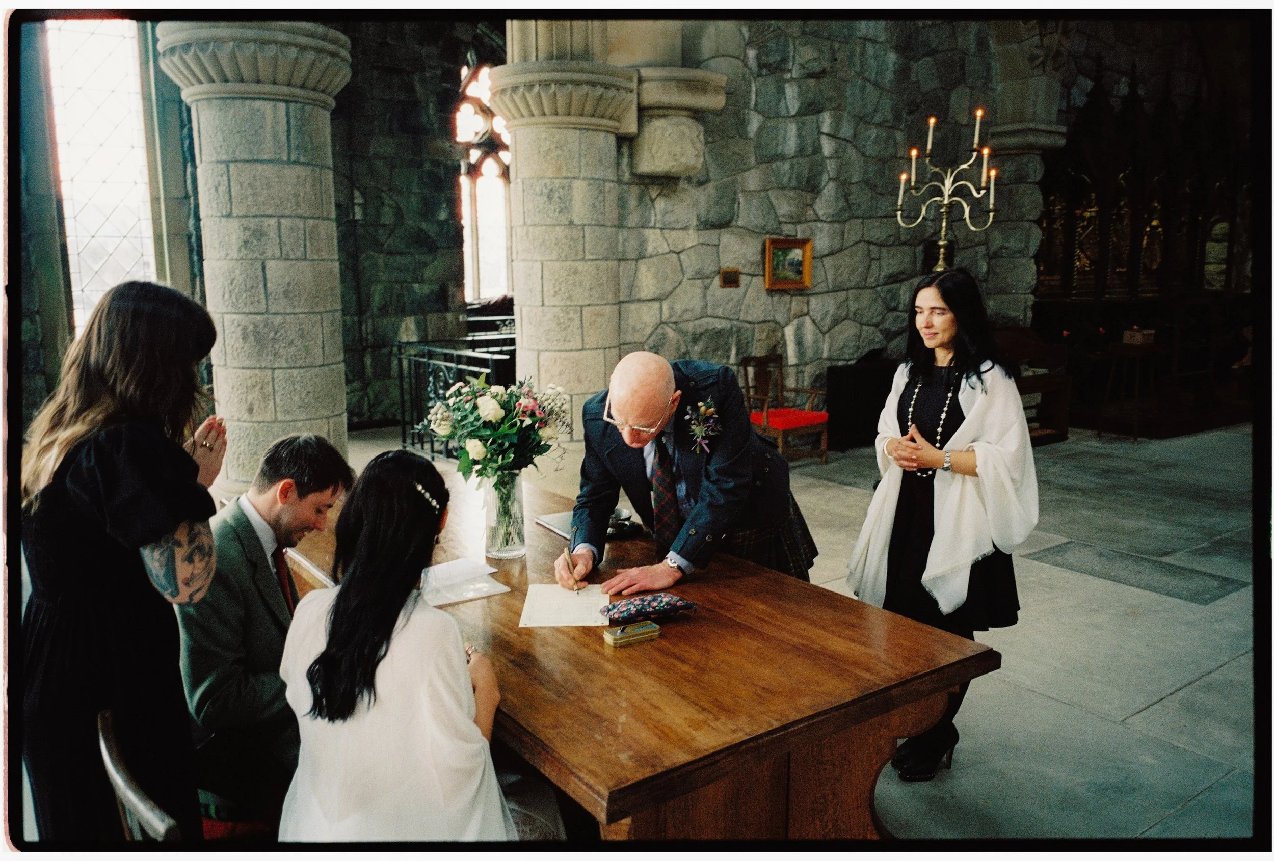 St Conans Kirk Wedding on Digital & Analog Film 35.jpg