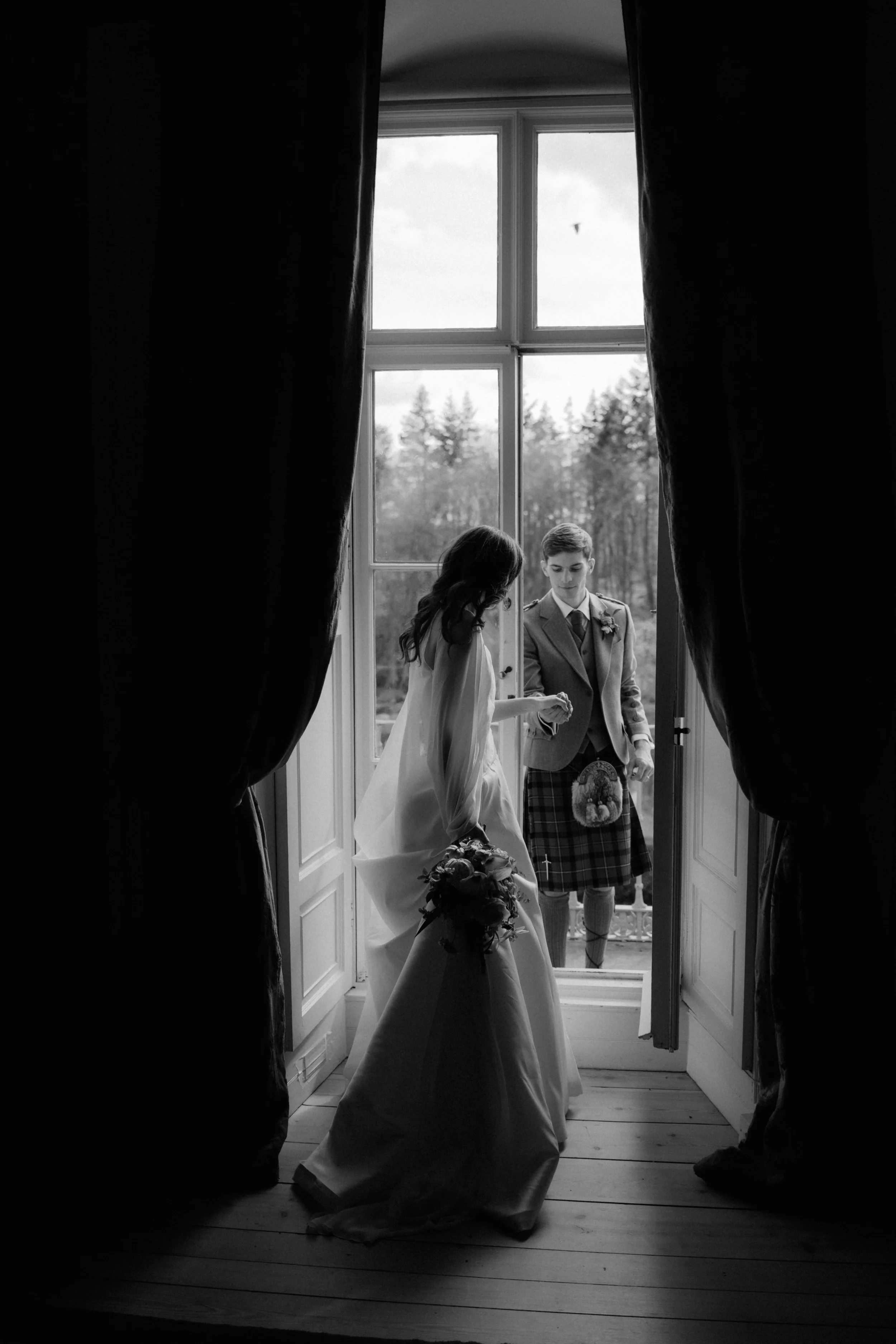 Winton Castle Wedding Photography - Digital & Film 64.jpg