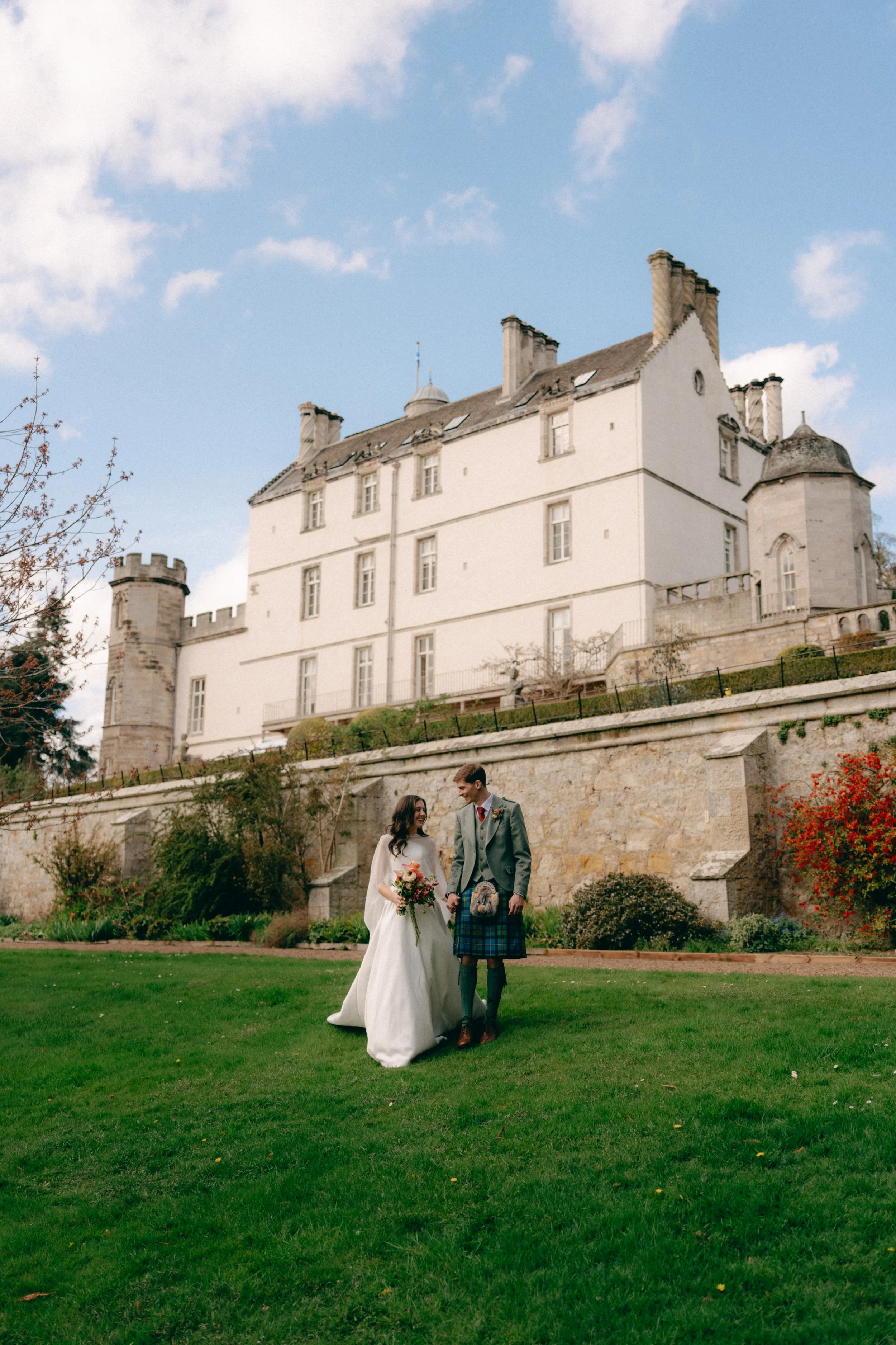 Winton Castle Wedding Photography - Digital & Film 67.jpg
