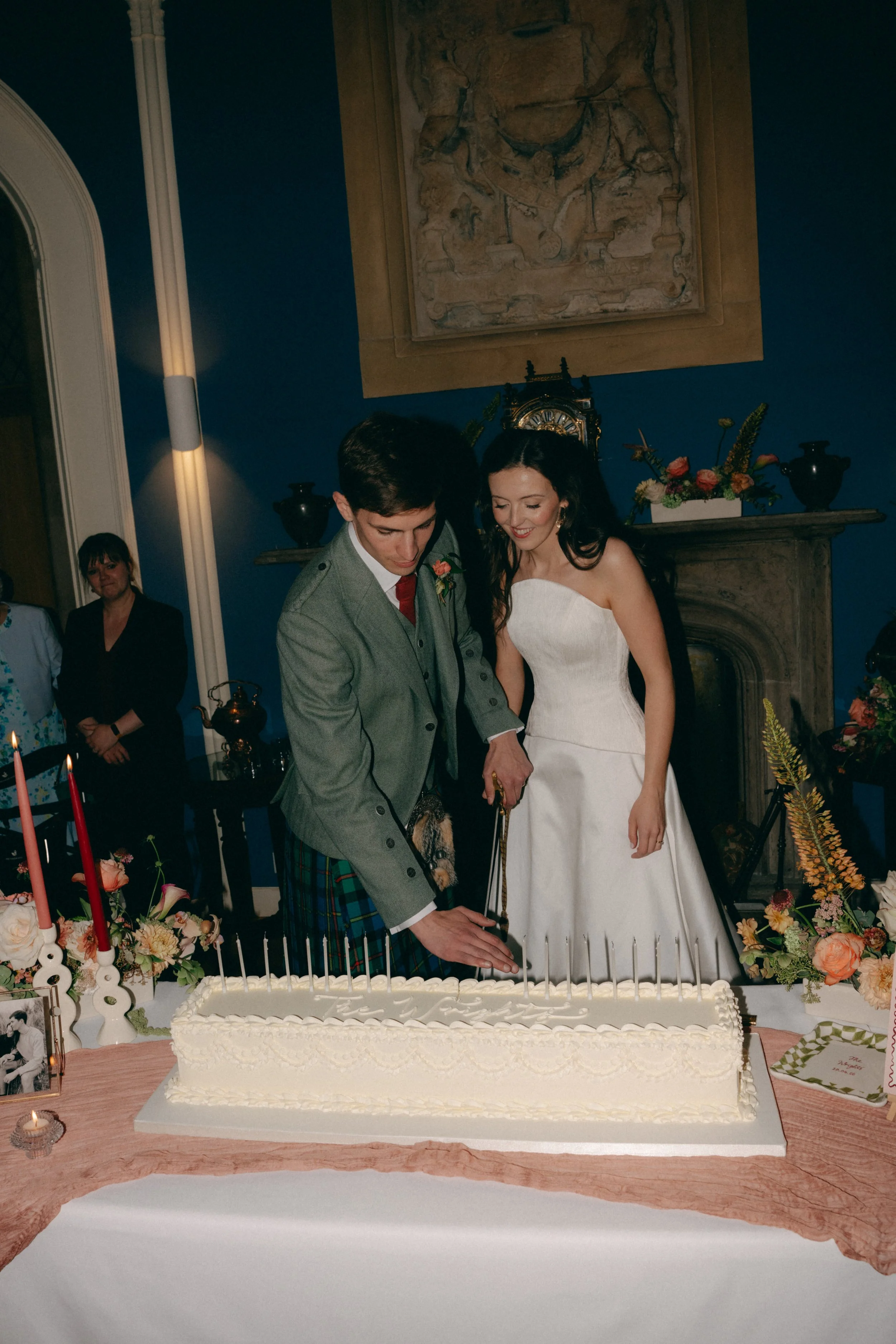 Winton Castle Wedding Photography - Digital & Film 113.jpg