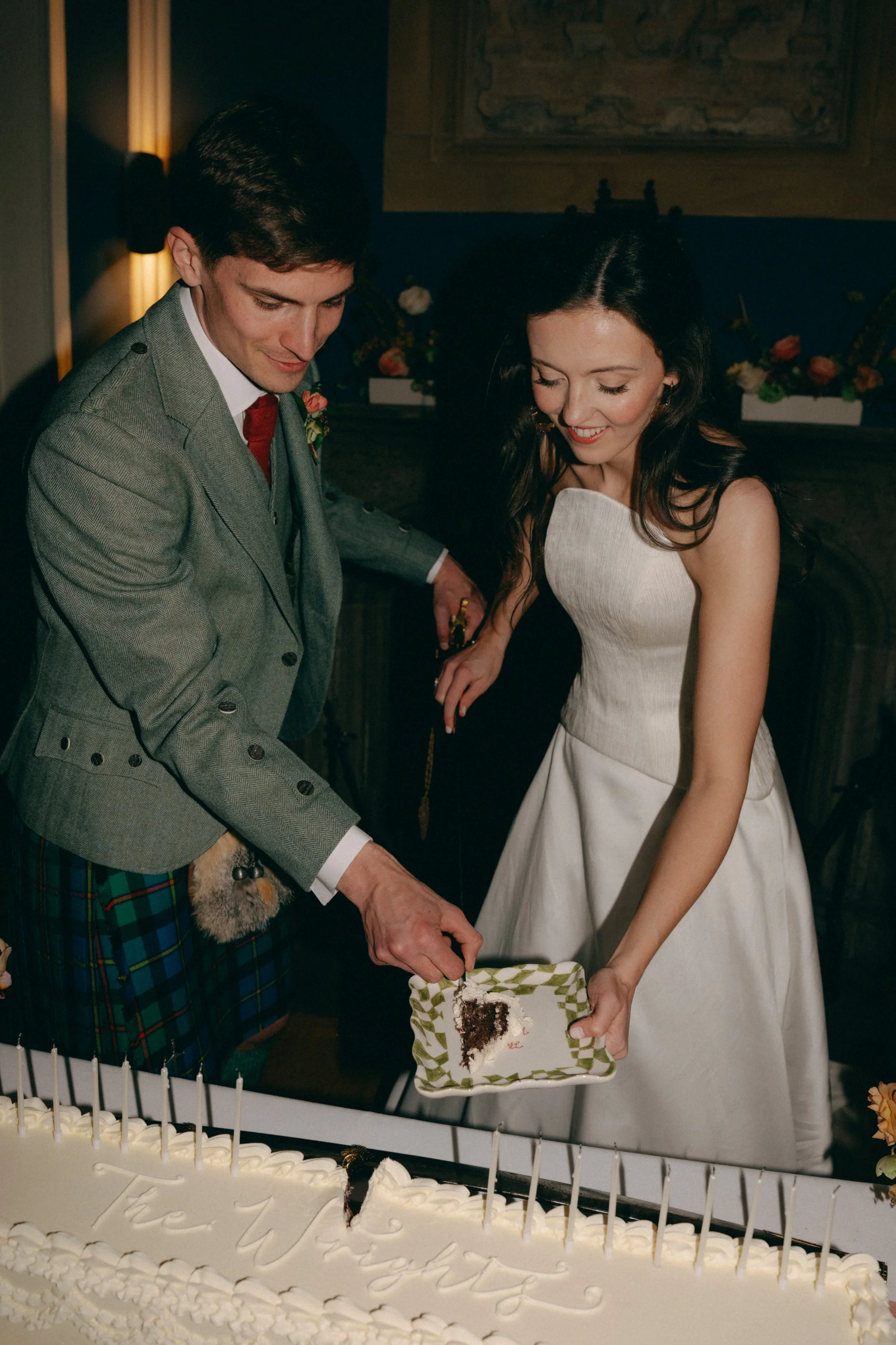 Winton Castle Wedding Photography - Digital & Film 114.jpg
