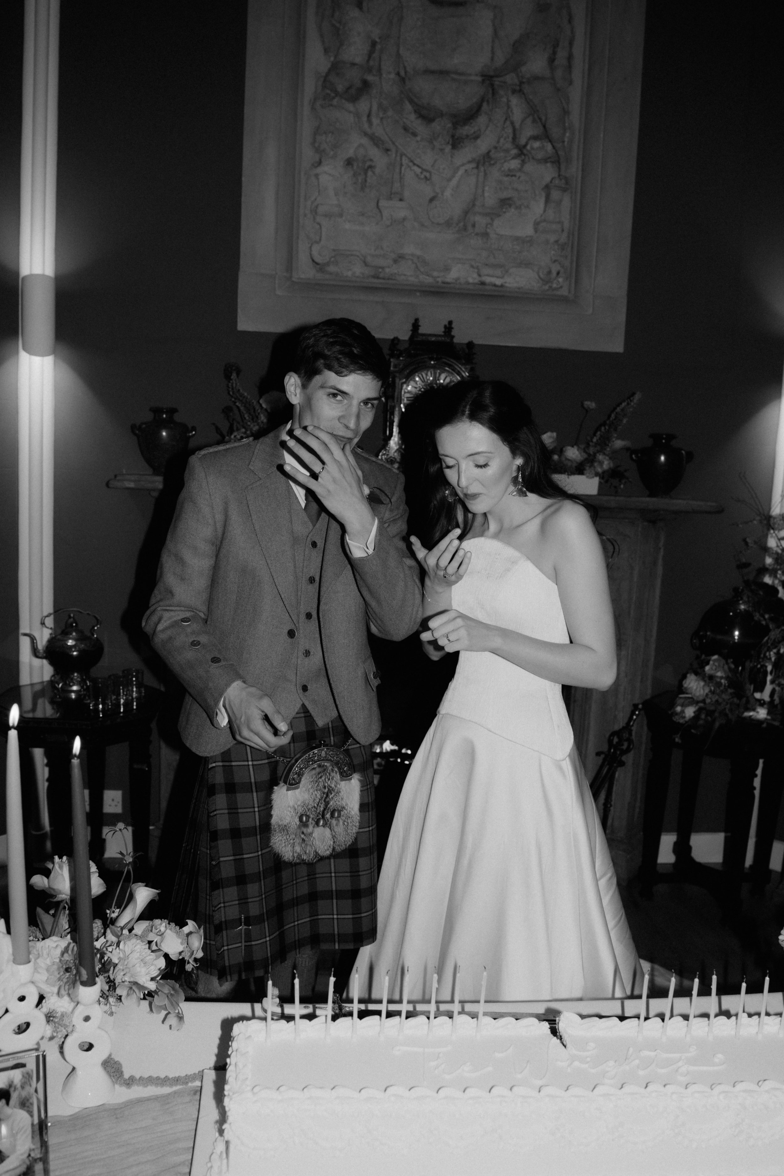 Winton Castle Wedding Photography - Digital & Film 116.jpg