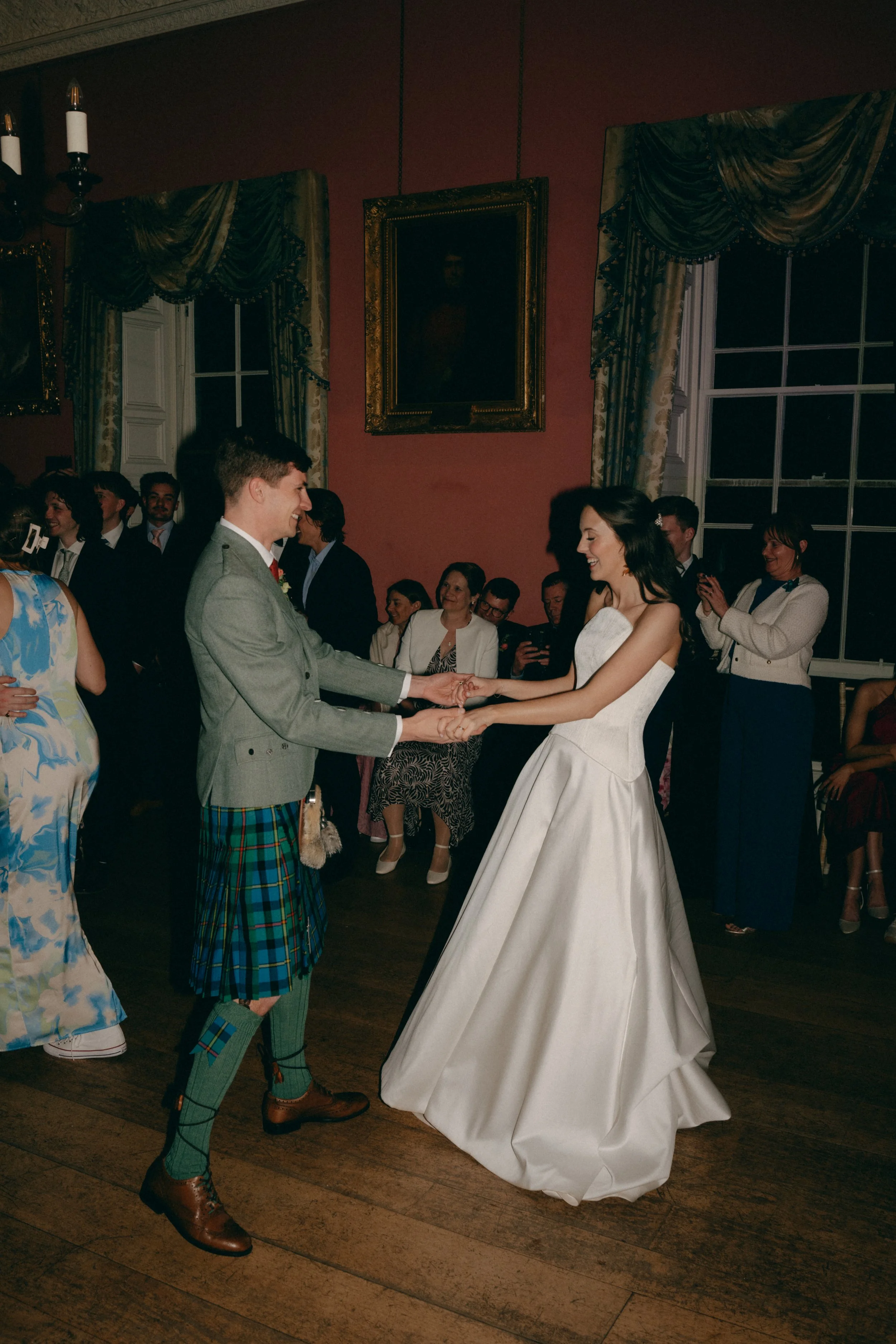 Winton Castle Wedding Photography - Digital & Film 125.jpg