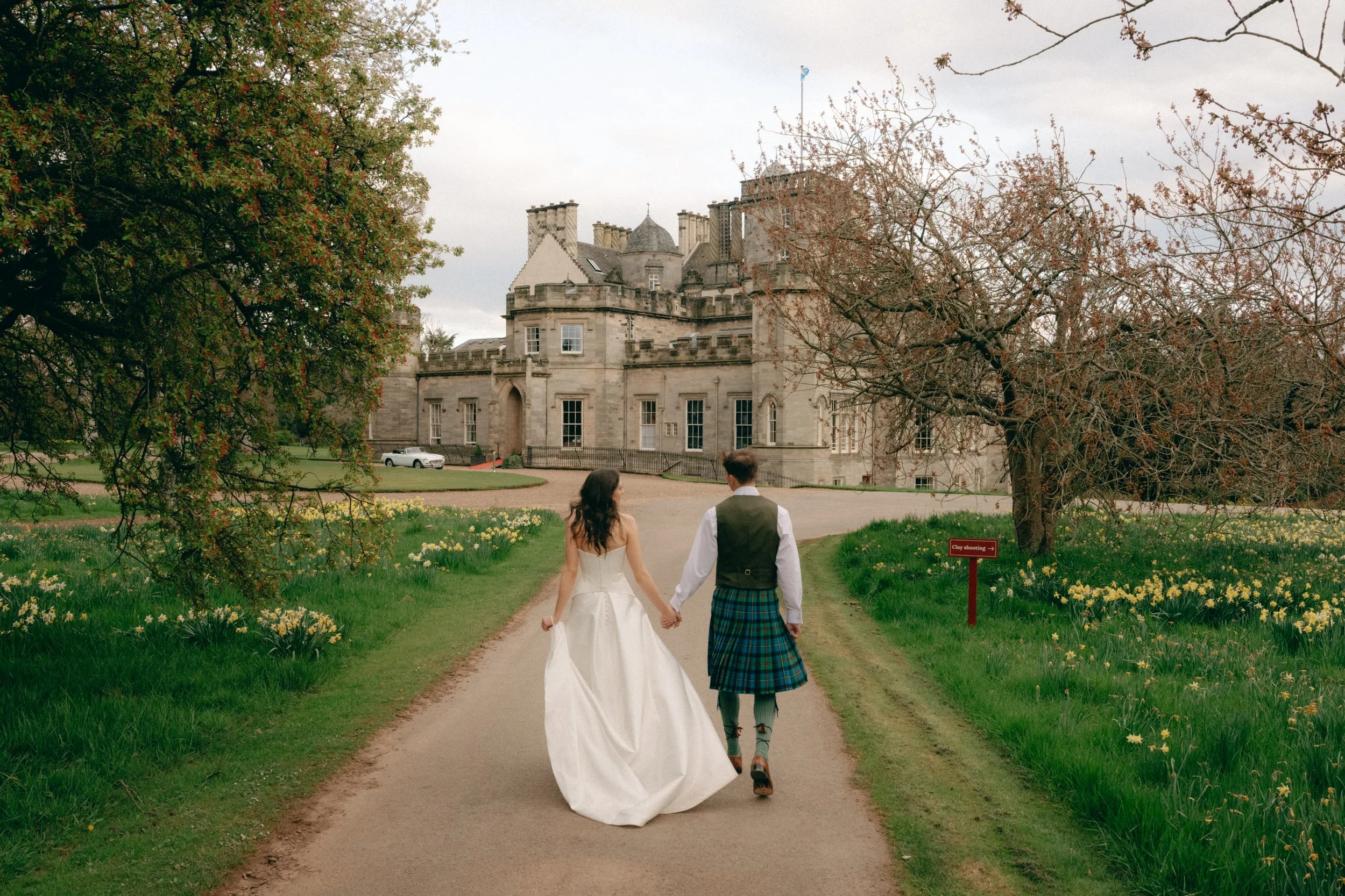 Winton Castle &amp; Morningside Church Wedding