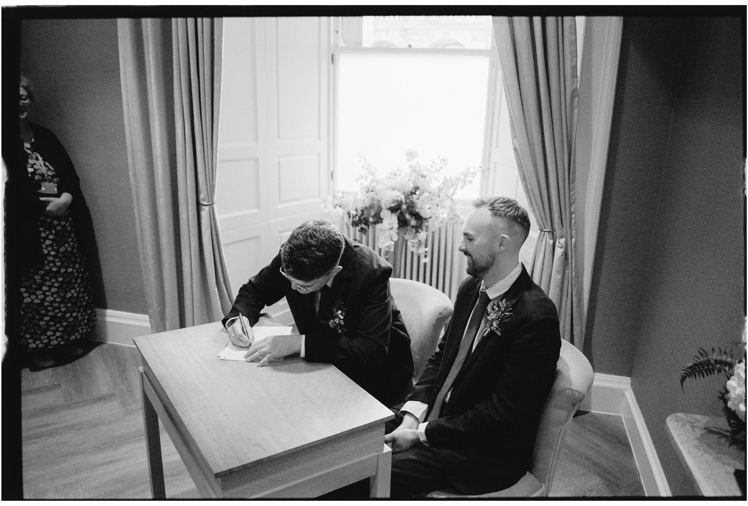 City Chambers & Timberyard Wedding on Analogue Film 2.jpg