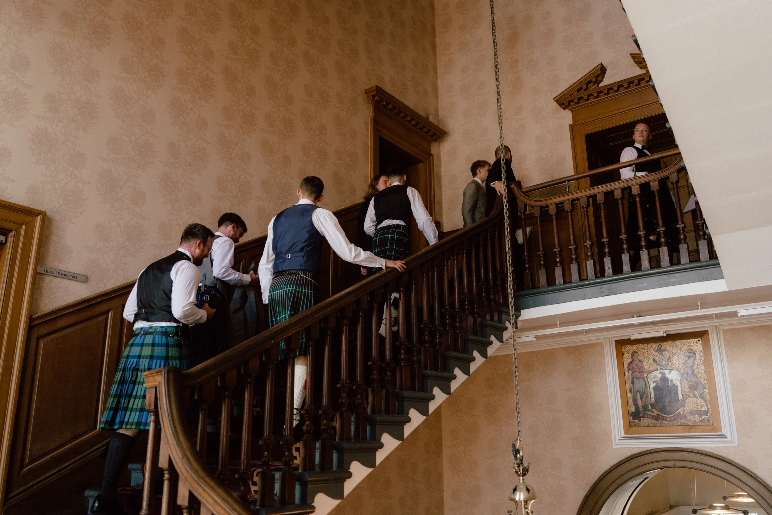 Edinburgh City Chambers Eurpoean Room Wedding Photography 10.jpg