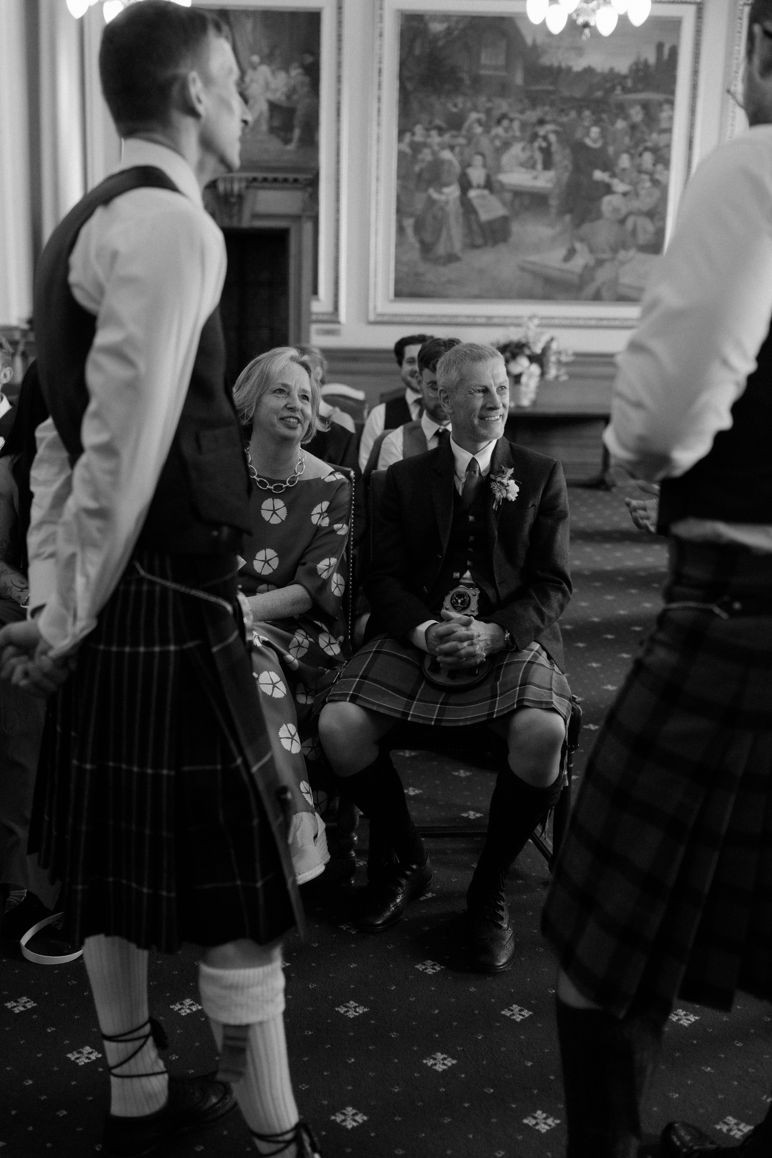 Edinburgh City Chambers Eurpoean Room Wedding Photography 12.jpg