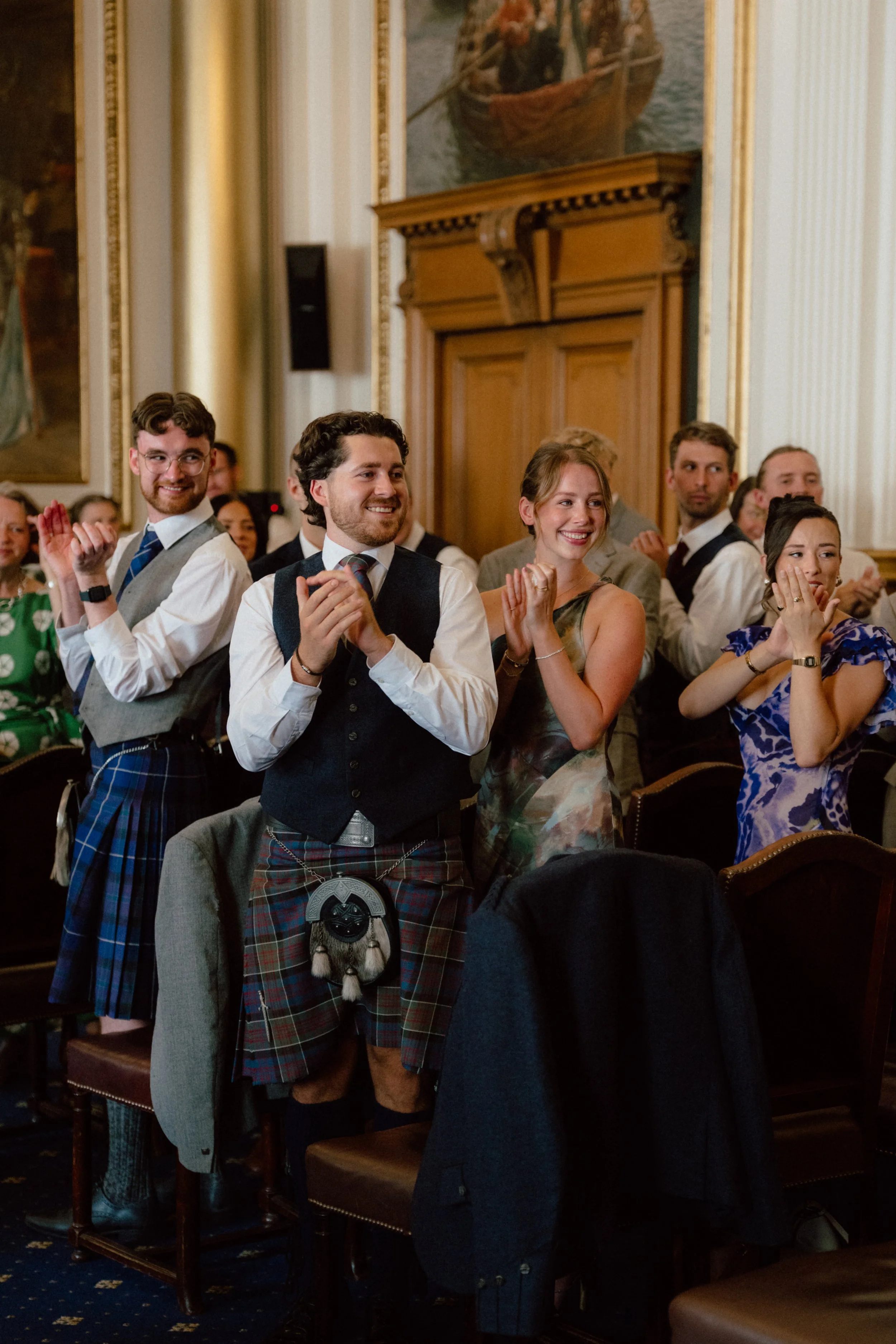 Edinburgh City Chambers Eurpoean Room Wedding Photography 33.jpg