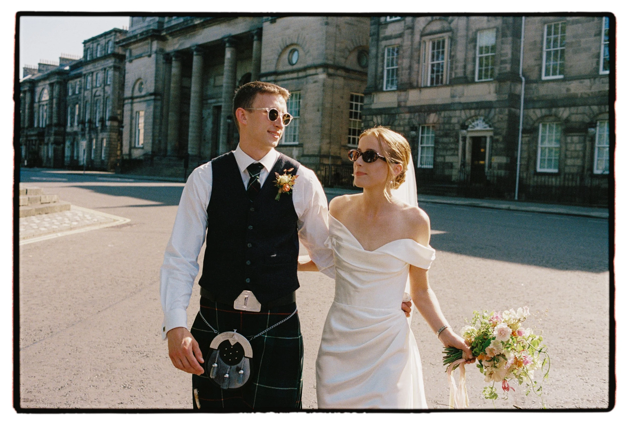 Edinburgh City Wedding Photography on 35 mm Film8.jpg
