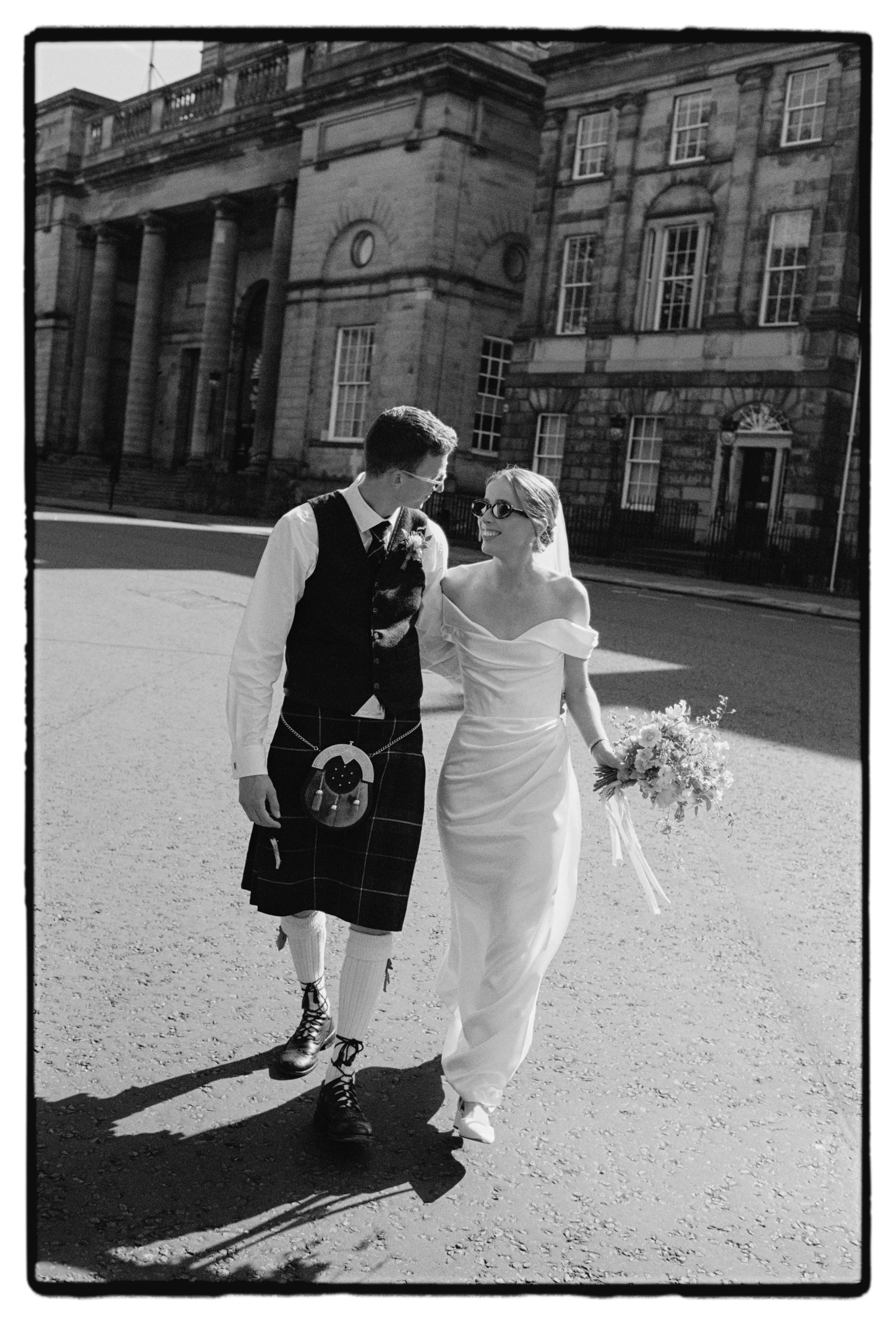 Edinburgh City Wedding Photography on 35 mm Film9.jpg