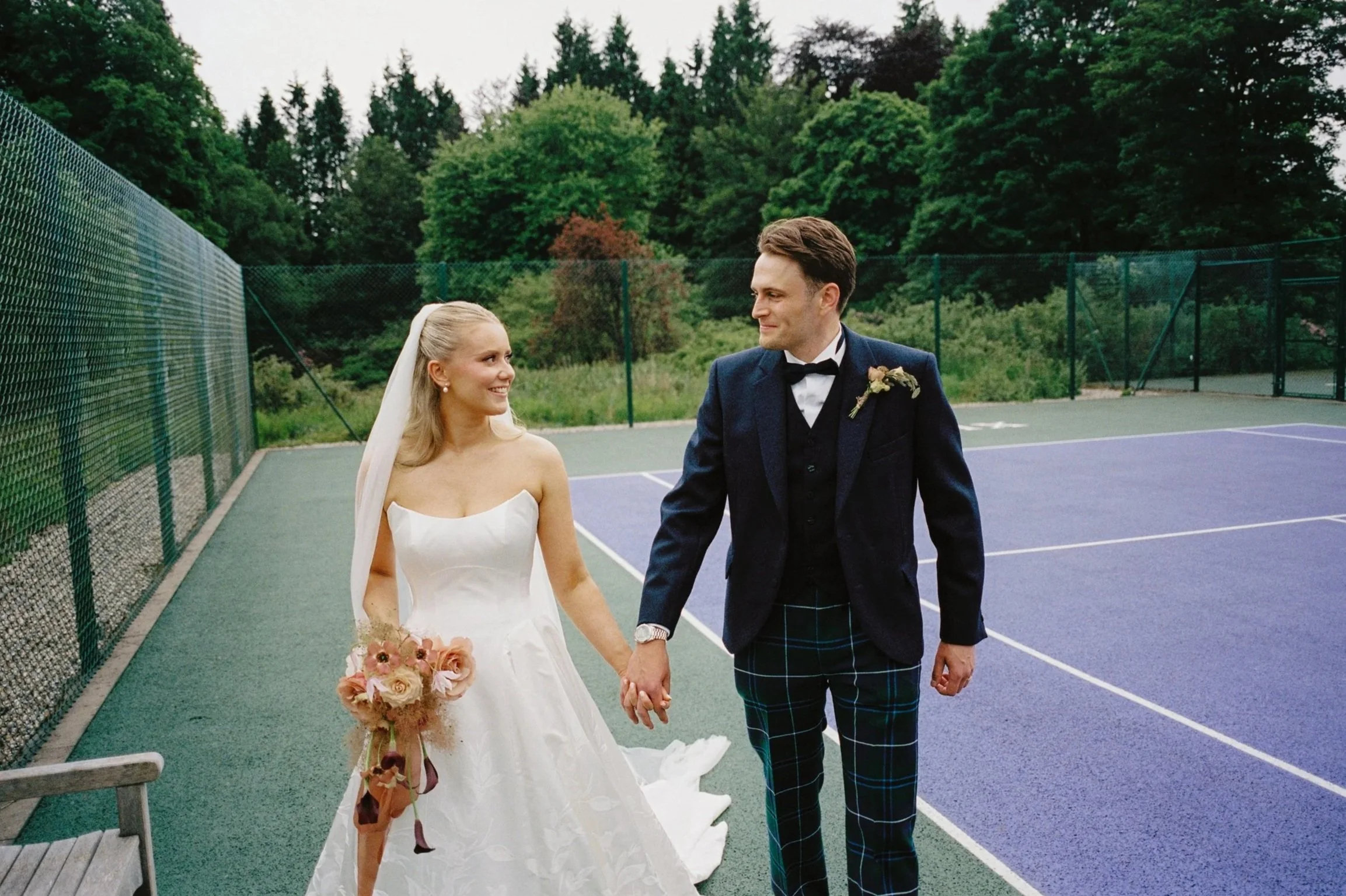 Dunblane Cathedral &amp; Cromlix Hotel Wedding