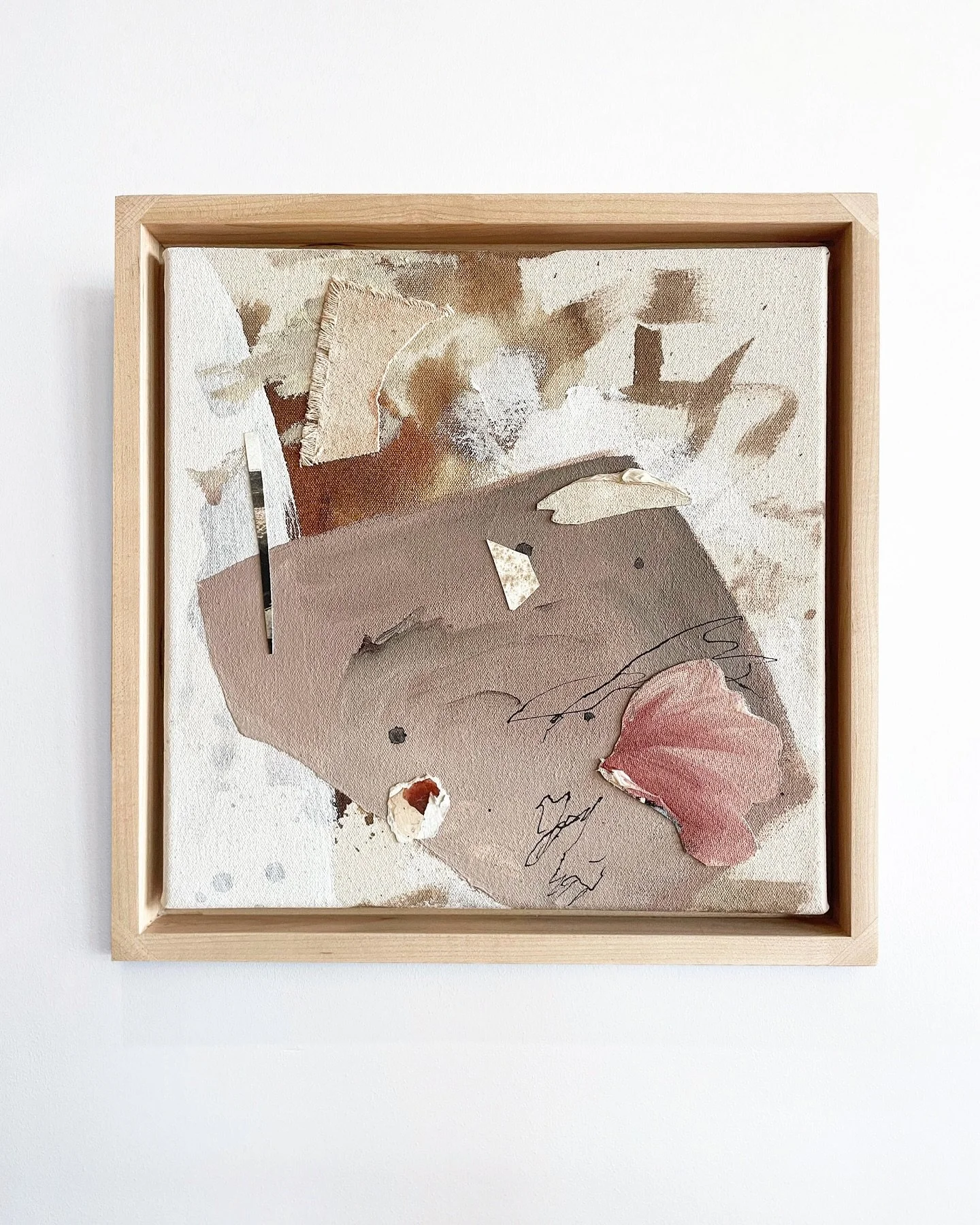 ✨SOLD✨
&lsquo;Tactile&rsquo;
Acrylic paint and ink, india ink, walnut dye, paper
13  3/4&rdquo;  x  13  3/4&rdquo;