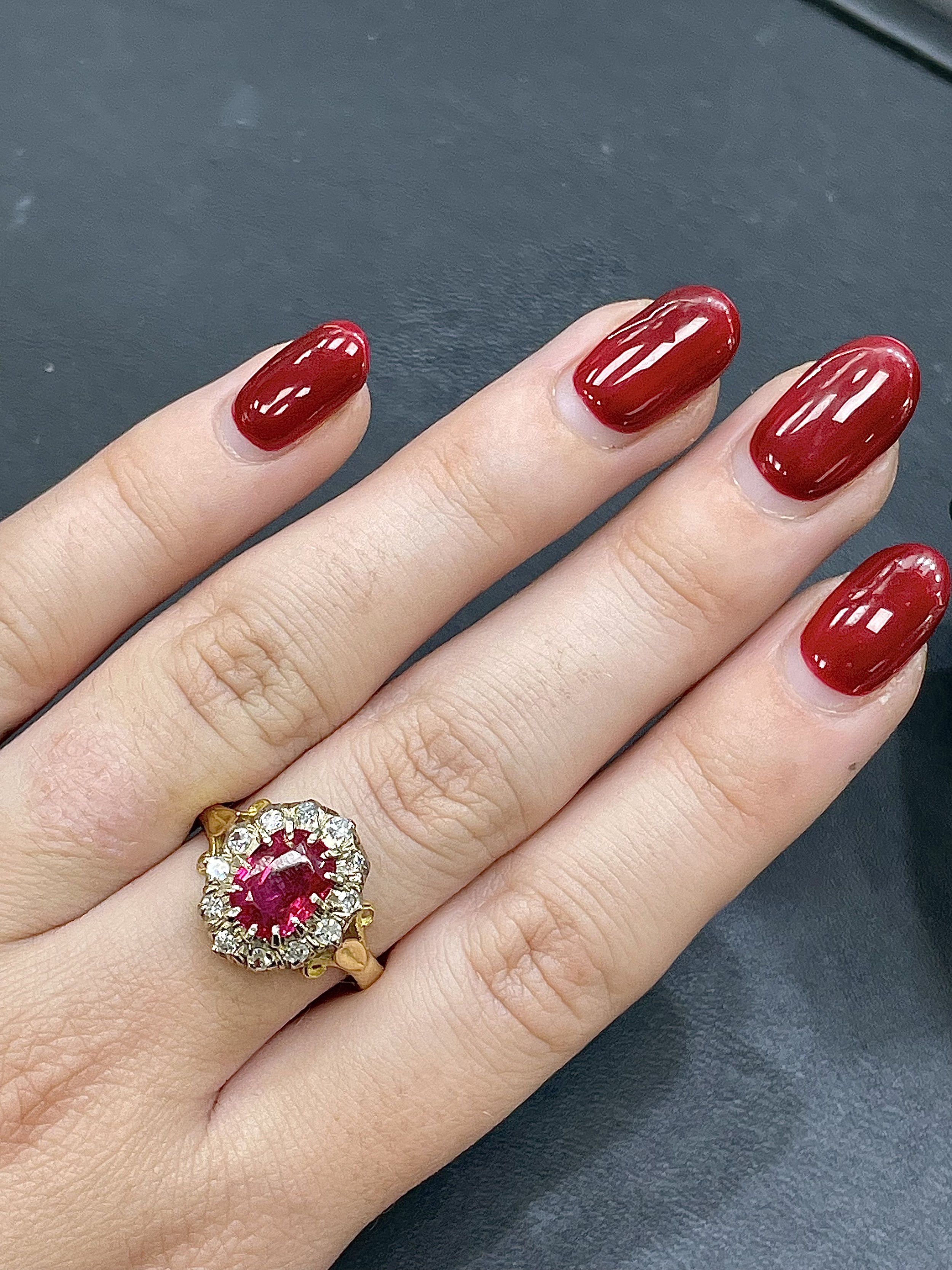 18ct Ruby & Diamond