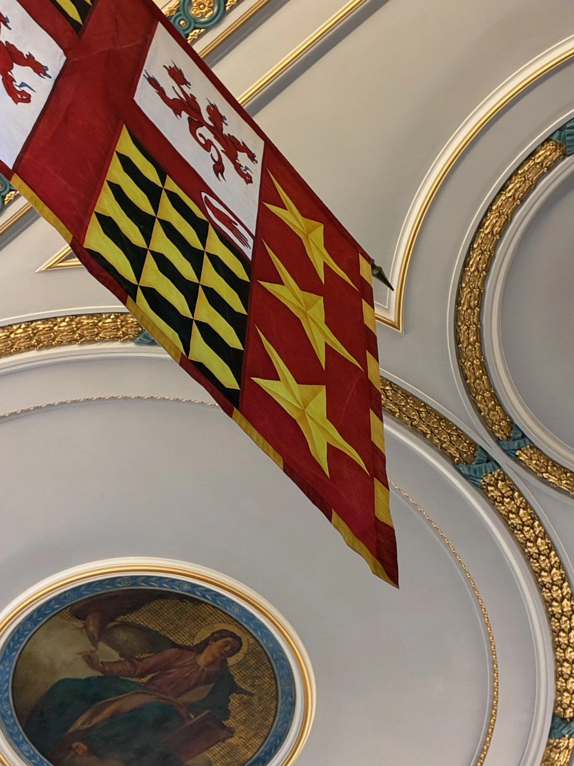 Restoration and a slash of red. Photo: Richard Cross