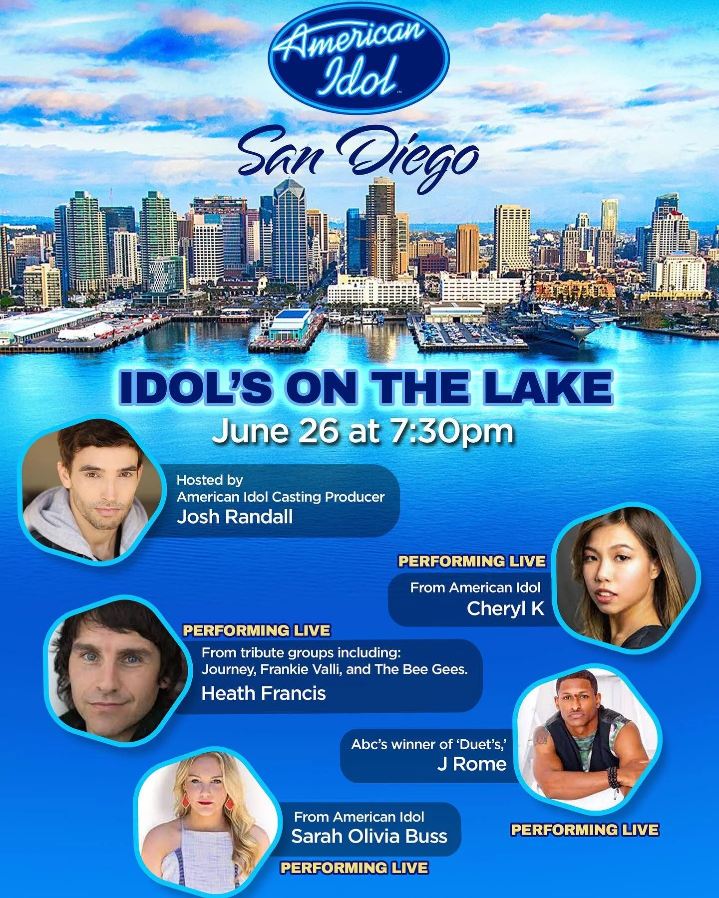 Performing a set this Saturday June 26th in San Diego! Anyone wants to come? Let me know and I&rsquo;ll put you on the list 😉! 💕 #AmericanIdol #MeetandGreet #SanDiego