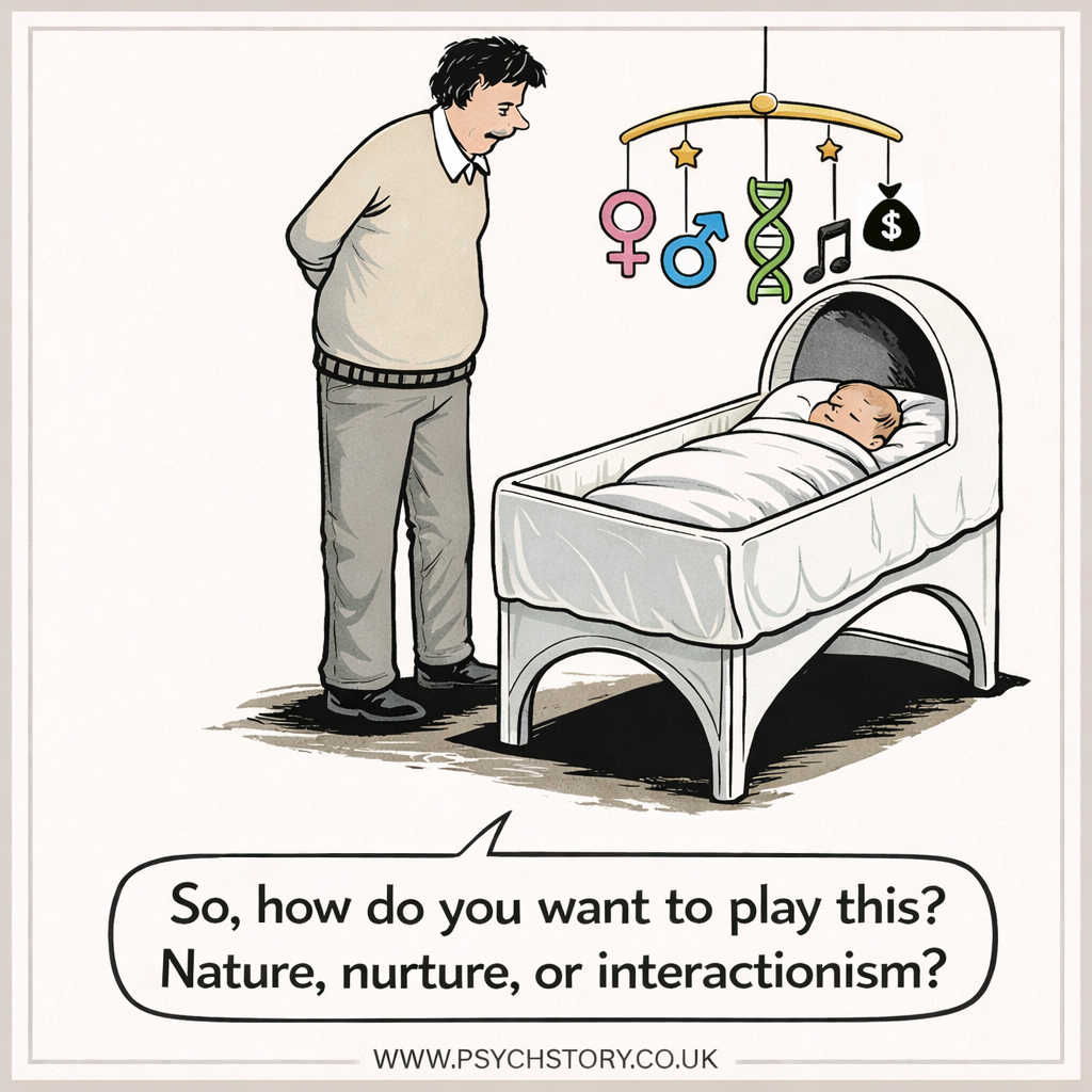 NATURE, NURTURE OR INTERACTIONISM?