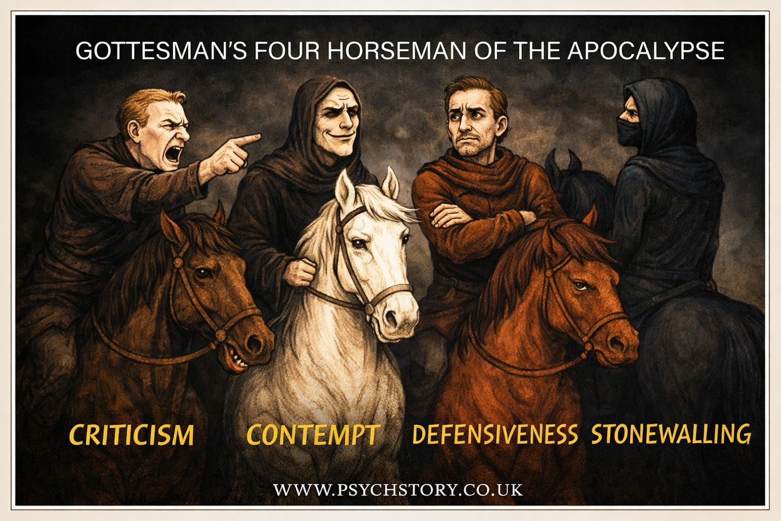 THE FOUR HORSEMAN OF THE APOCALYPSE