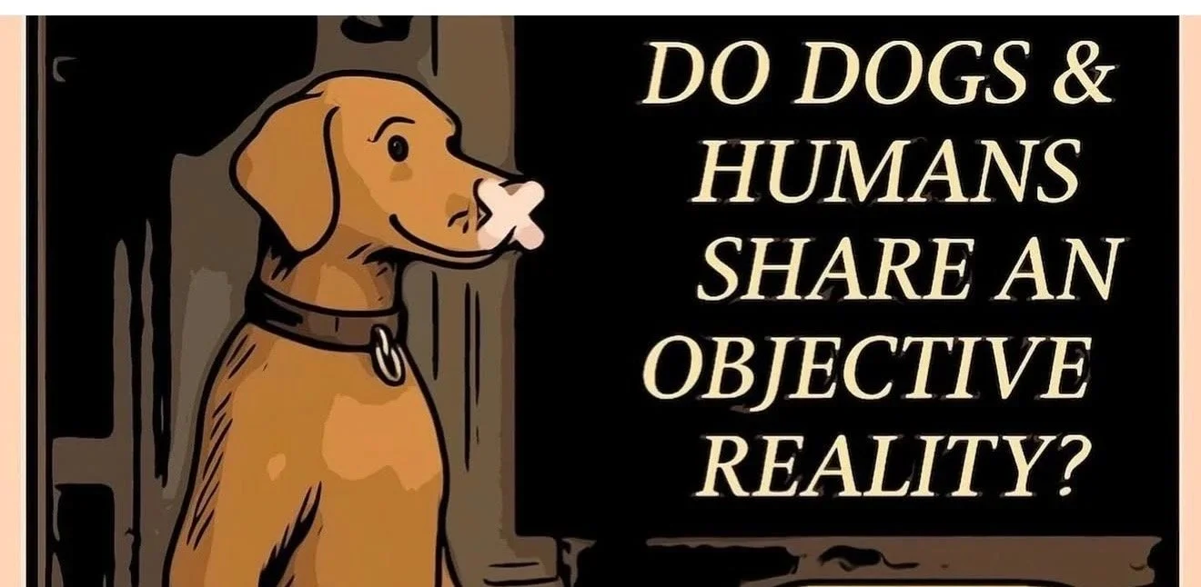 DO DOGS &amp; HUMANS SHARE AN  OBJECTIVE REALITY