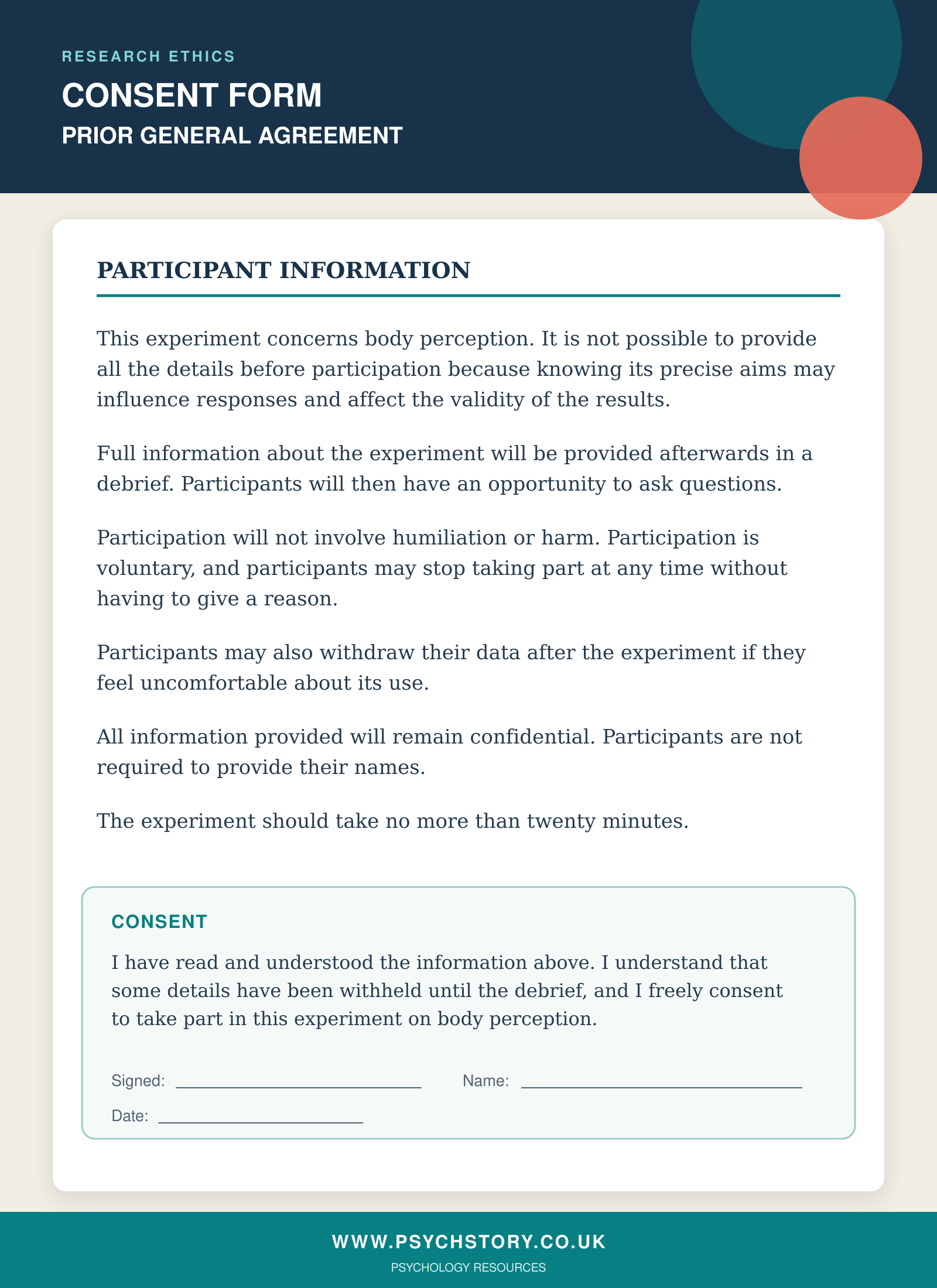 prior general agreement