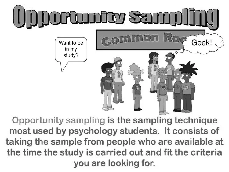 SAMPLING — SCIENTIFIC PROCESSES AND DEBATES — PSYCHSTORY