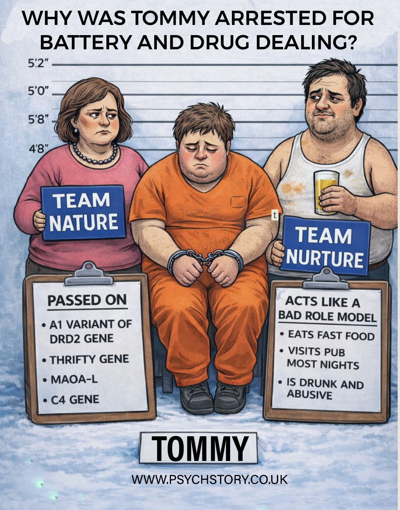 GENES OR UPBRINGING?