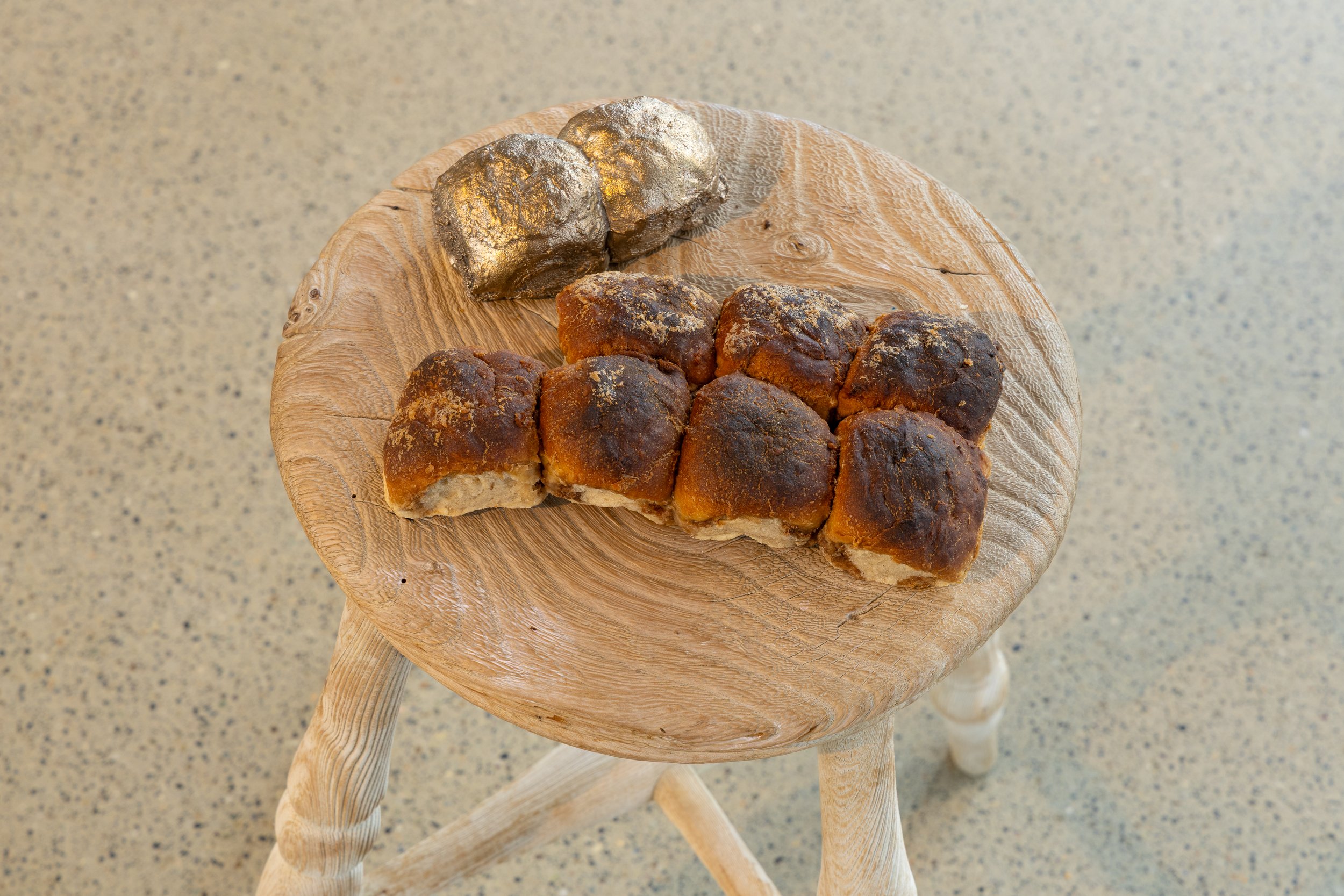 Bronze beer bread. Photos by Jules Lister, for the national festival of making, Blackburn
