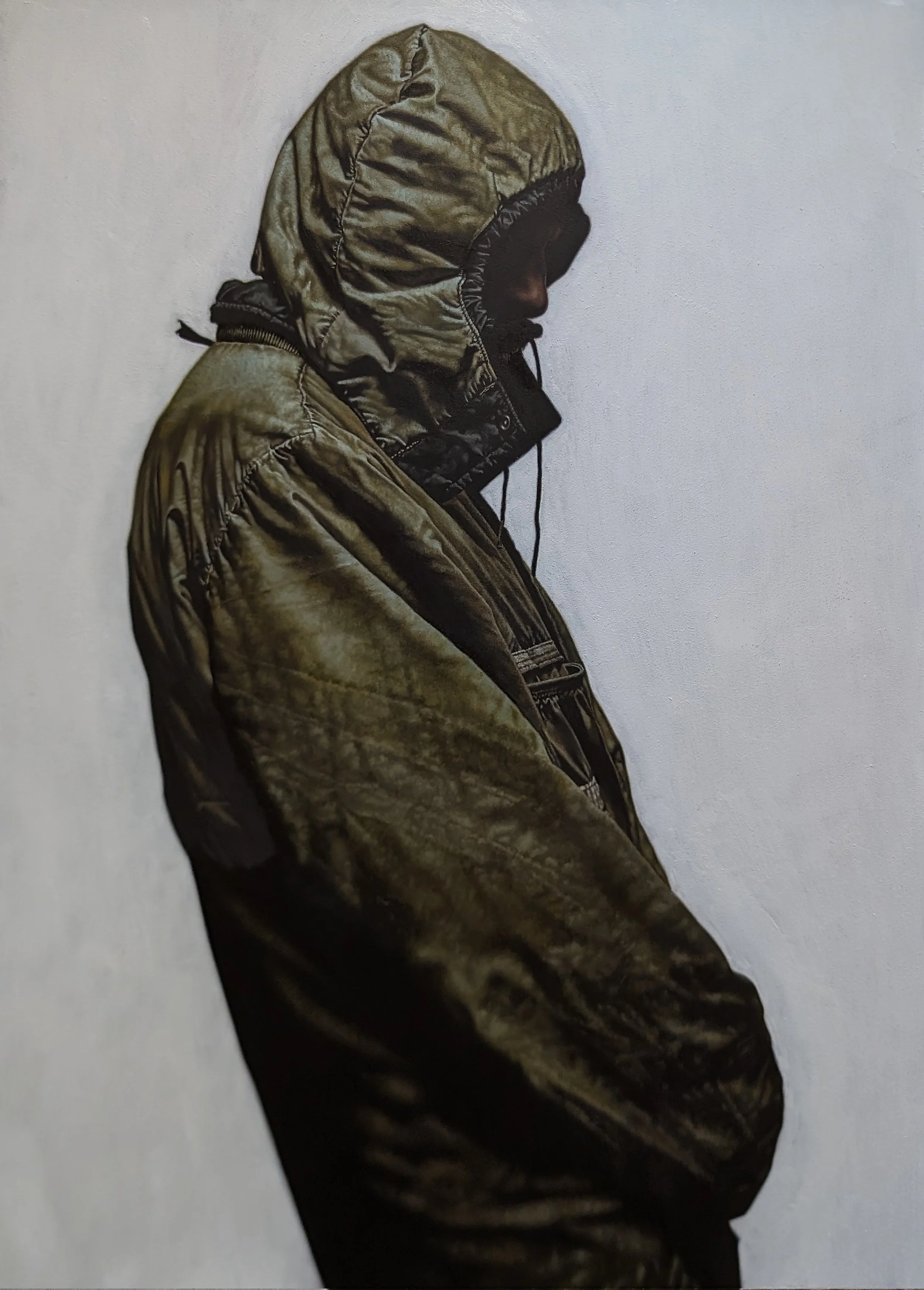 "The Defect", 9 x 12 inches, oil on panel, 2025 (SOLD)