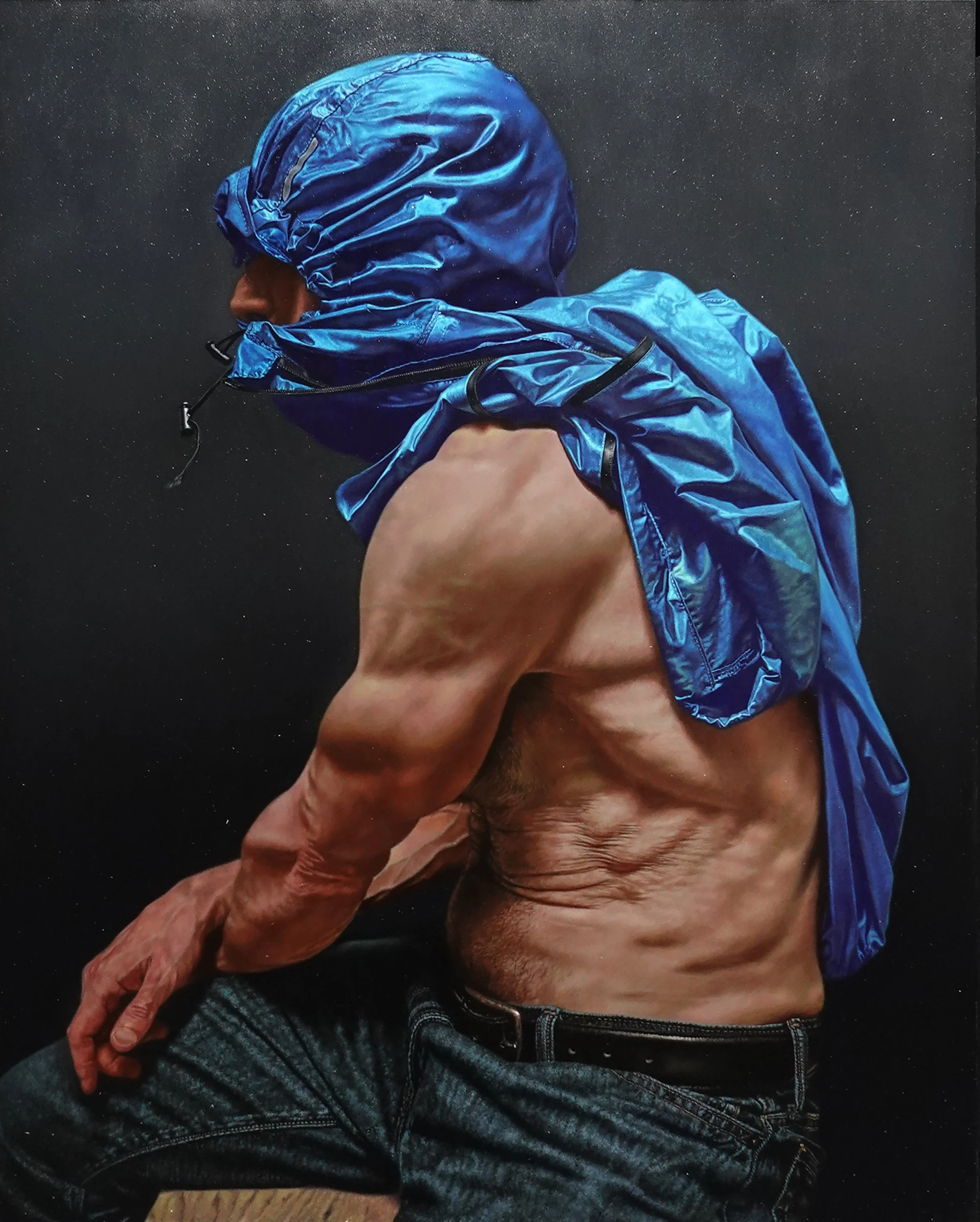 "Outpost", 16 x 20 inches, oil on panel, 2025, (SOLD)